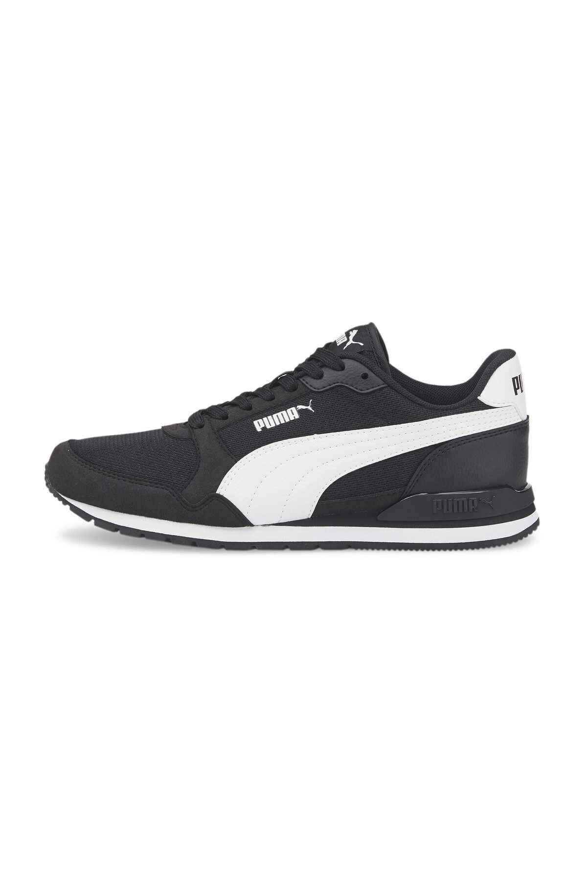 کفش ورزشی زنانه-مردانه - ST Runner v3 Mesh Jr Puma Black-Puma Whi - 38551001