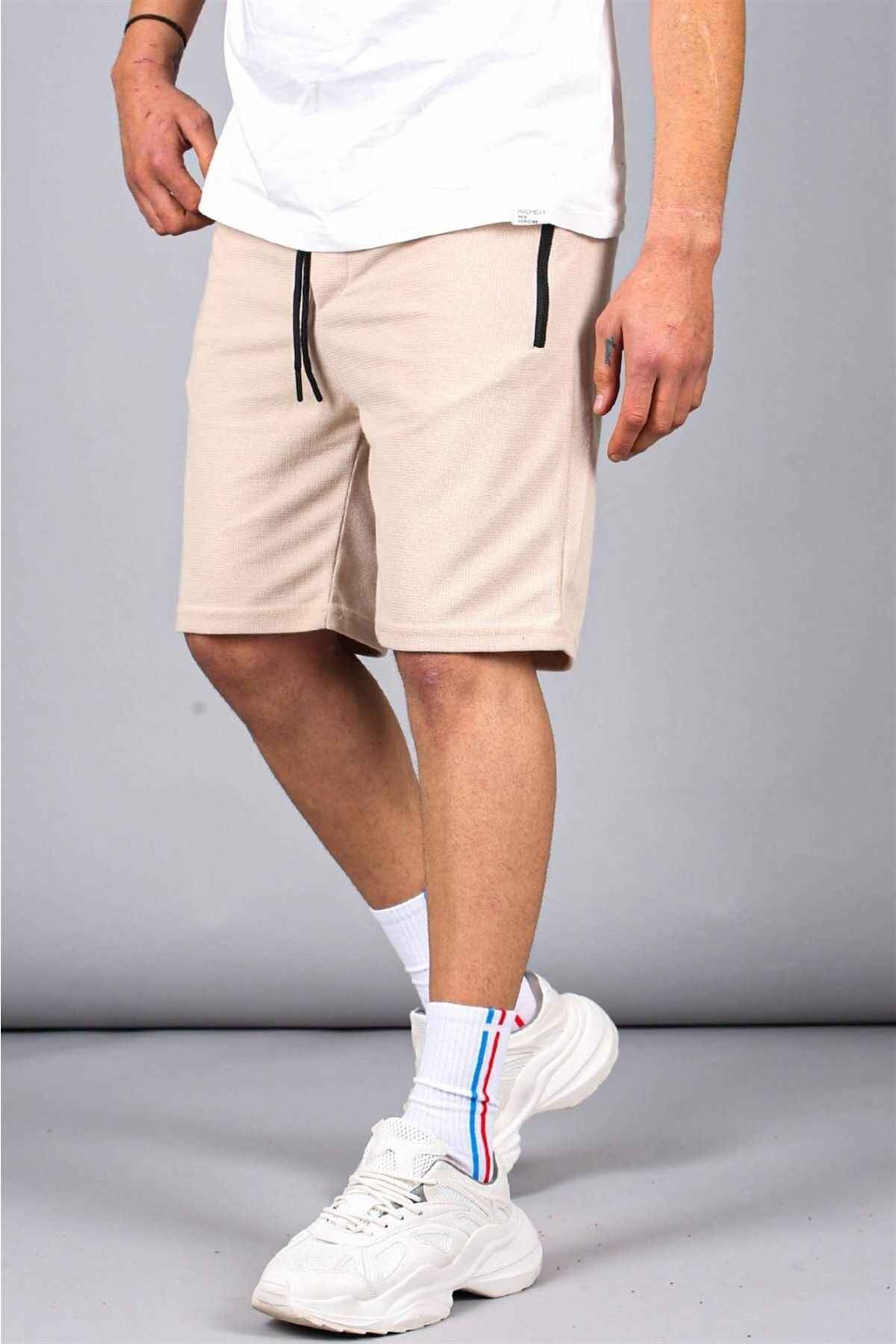شلوارک مردانه Smoked Regular Fit Basic