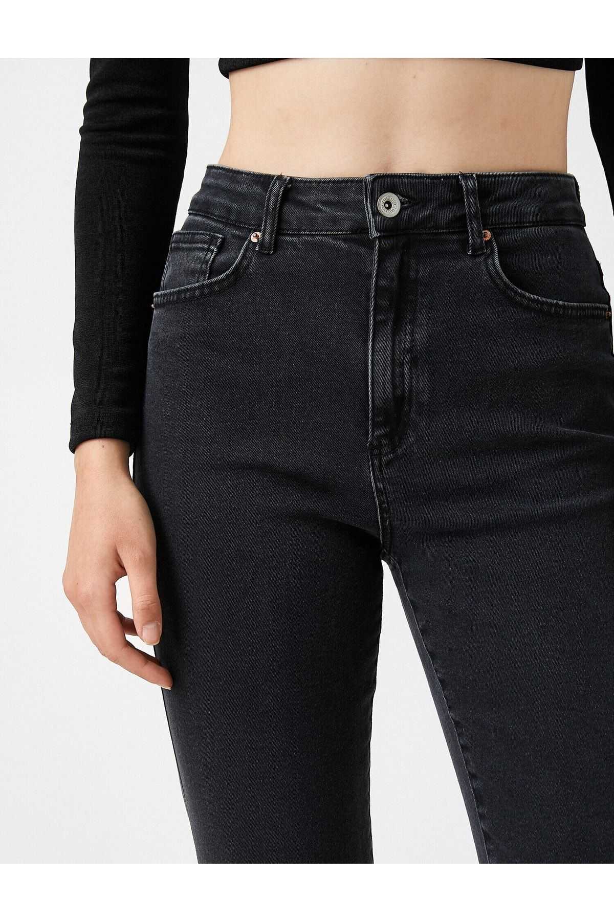 Slim Fit Jeans High Waist - Slim Fit Jean