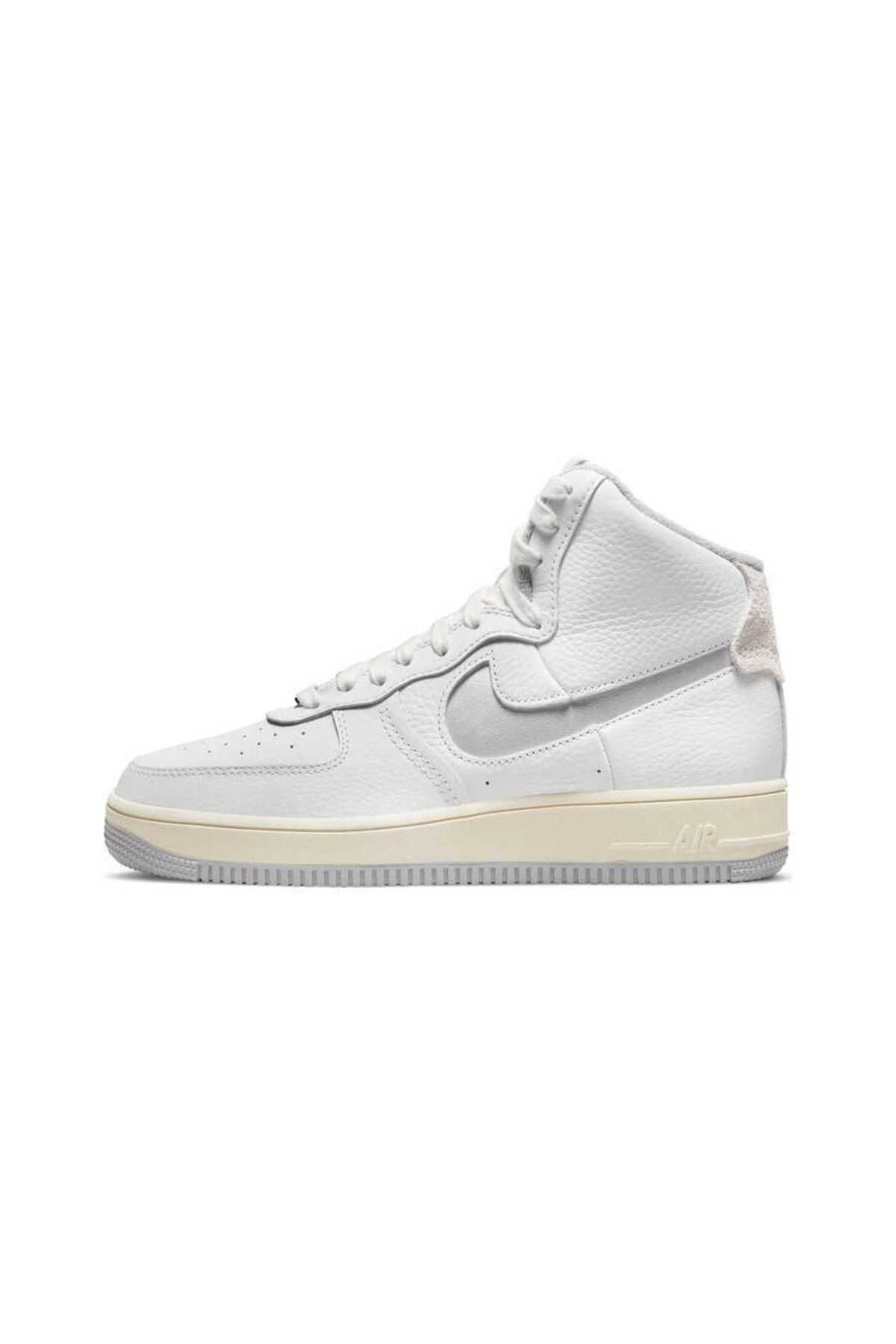 خاکستری - Air Force 1 Sculpt High Unisex Sports Shoes Dc3590-101