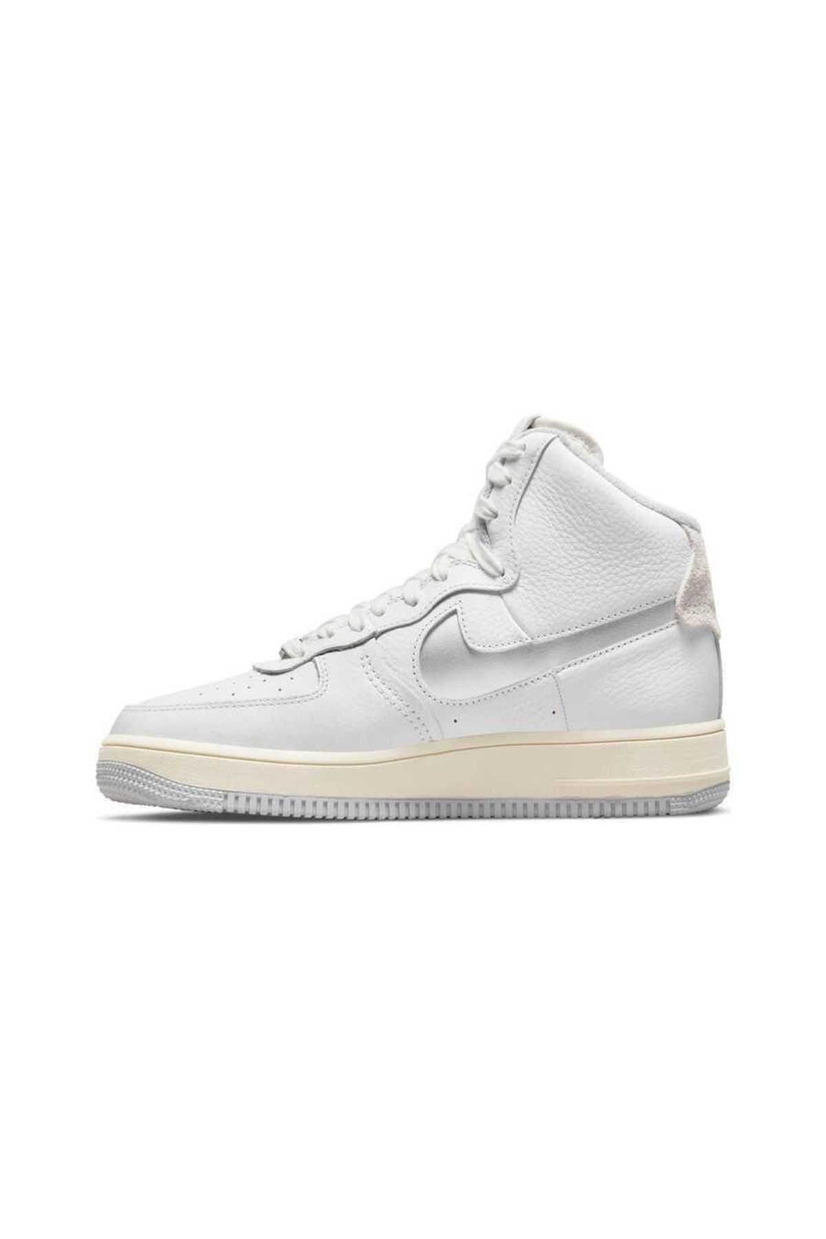 خاکستری - Air Force 1 Sculpt High Unisex Sports Shoes Dc3590-101