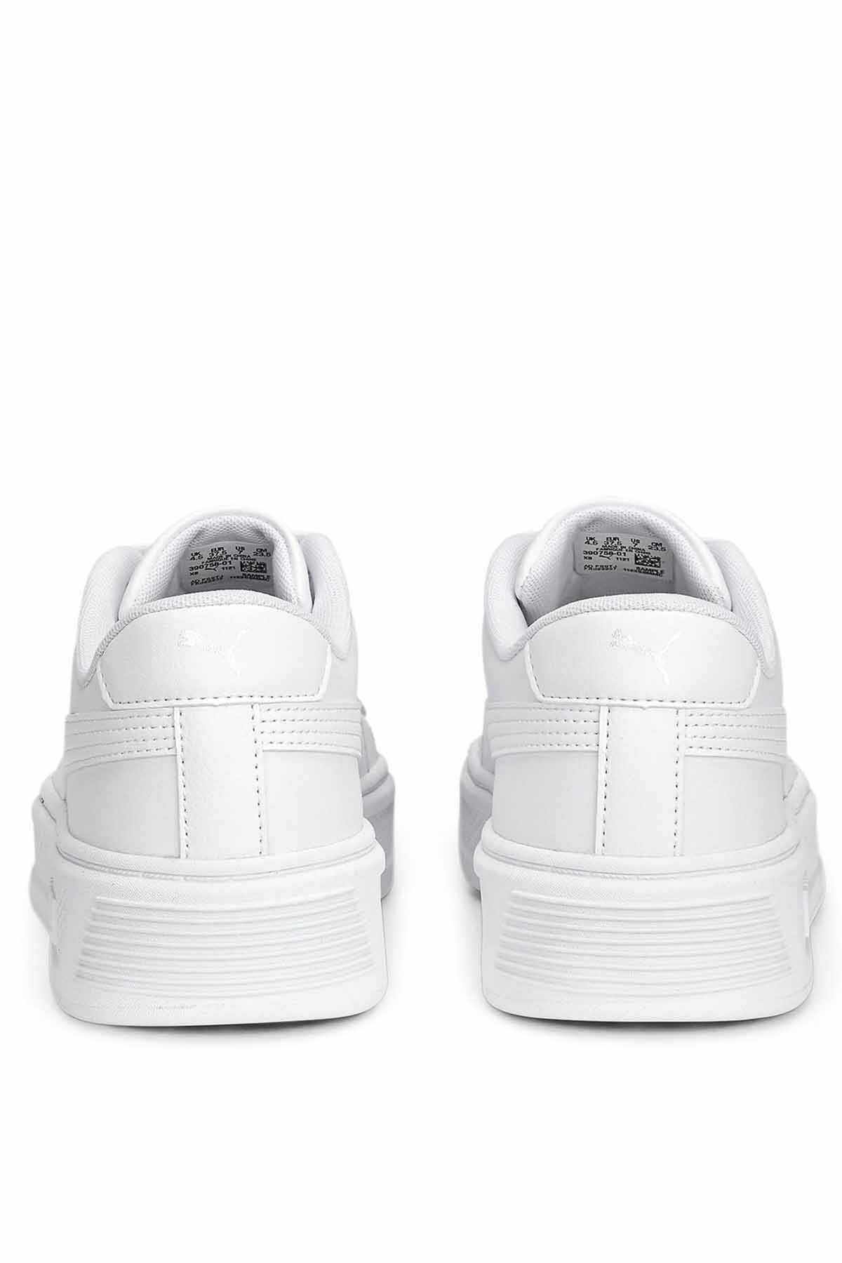 کفش ورزشی روزانه زنانه Smash Platform 390758-01 White-syh