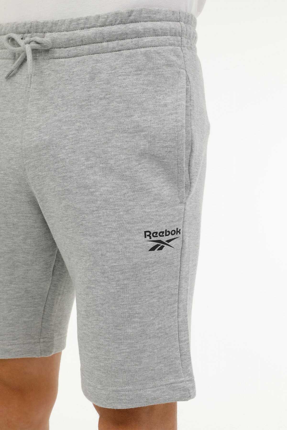 شورت مردانه خاکستری کوتاه ساق چپ Rı Ft