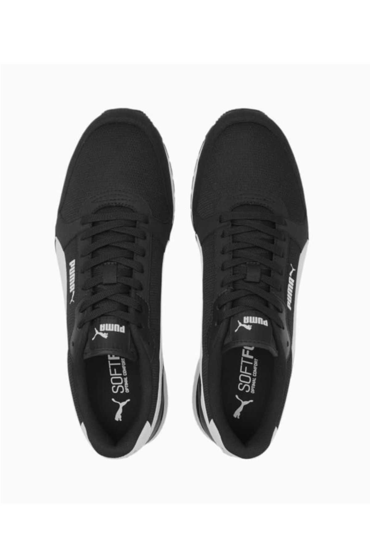 St Runner V3 Mesh 384640 01 Unisex Sports Shoes Black White 36-48