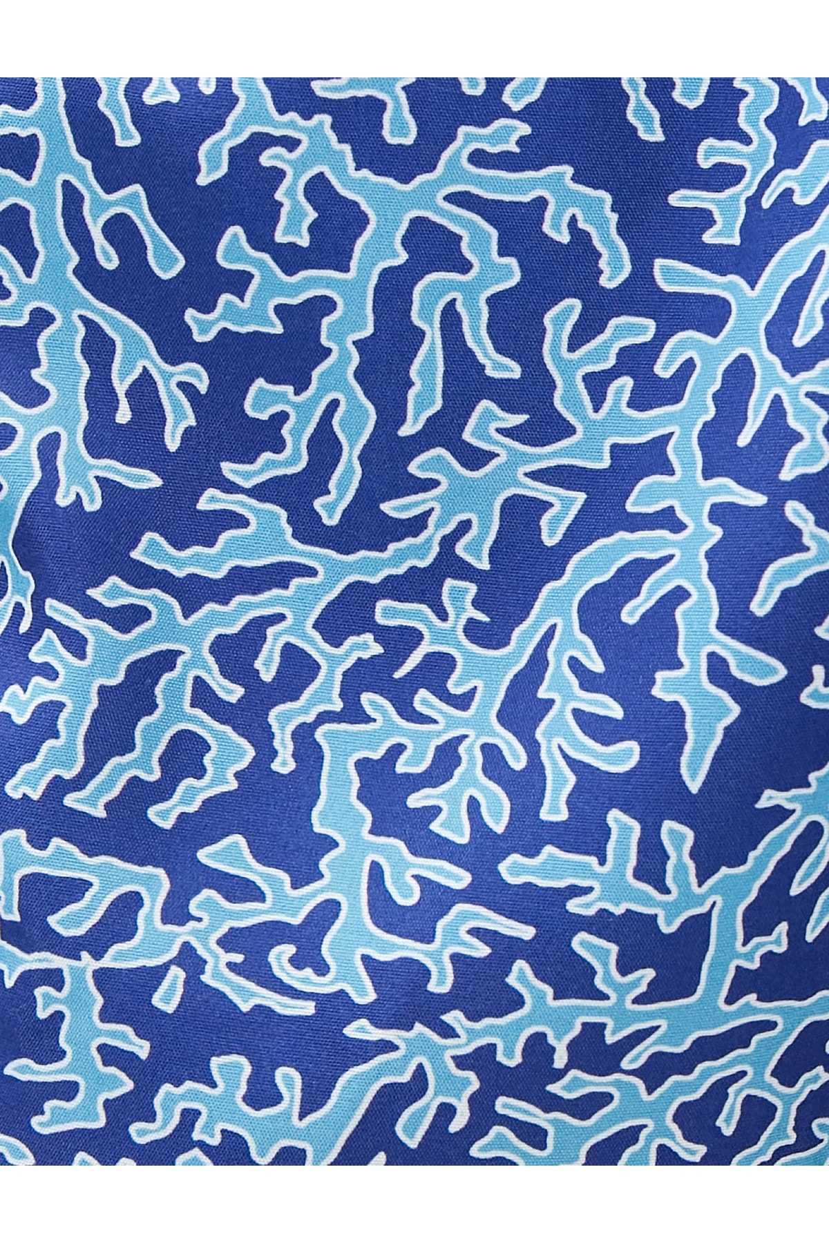 شلوارک شنا چاپ شده دور کمر با جزئیات جیب