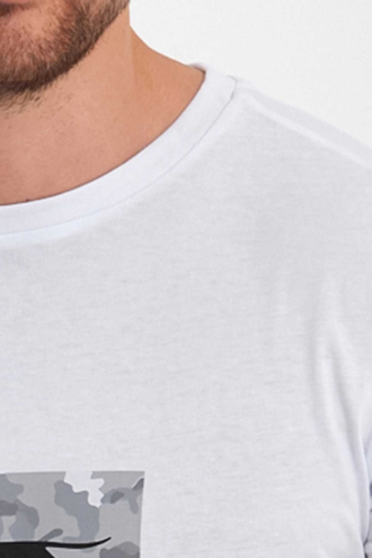 تیشرت مردانه PADERAU سفید