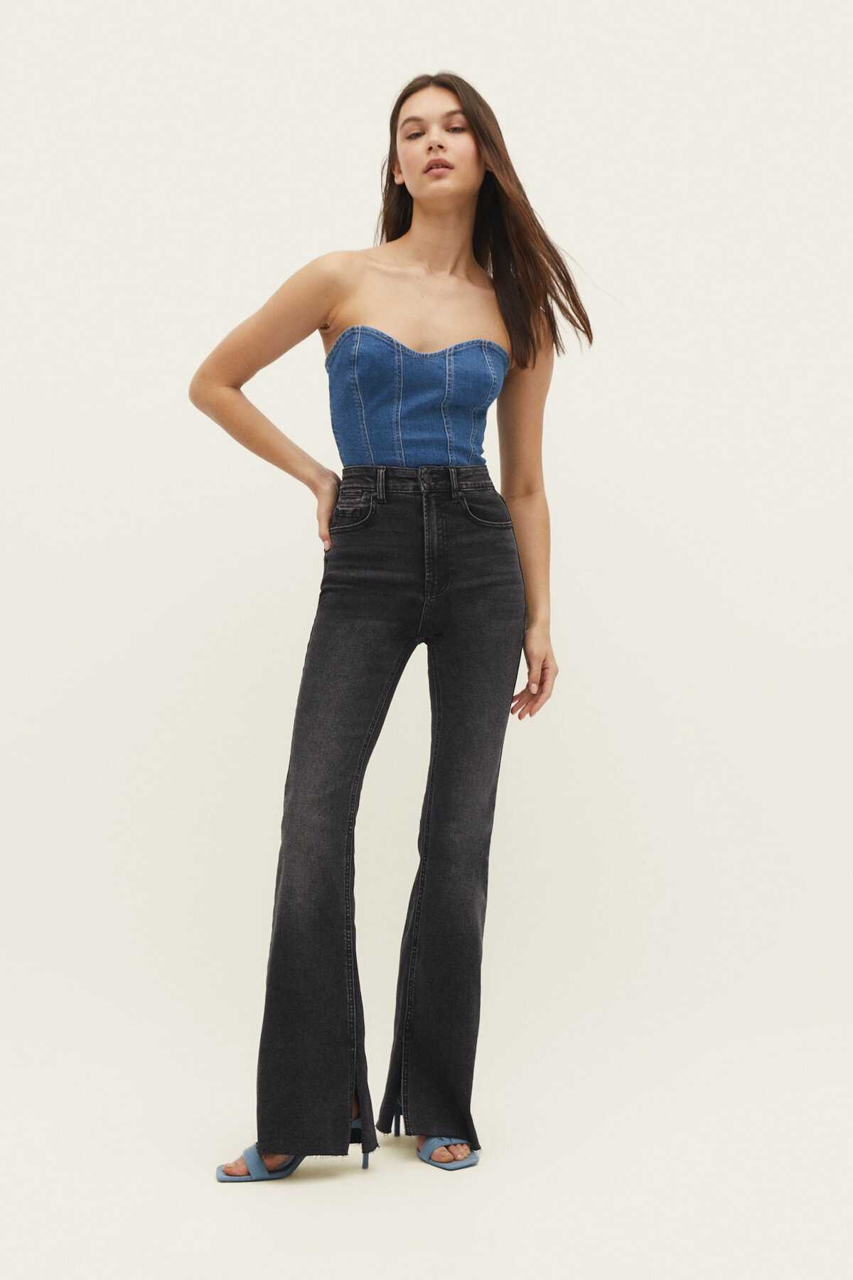 شلوار جین باریک باریک