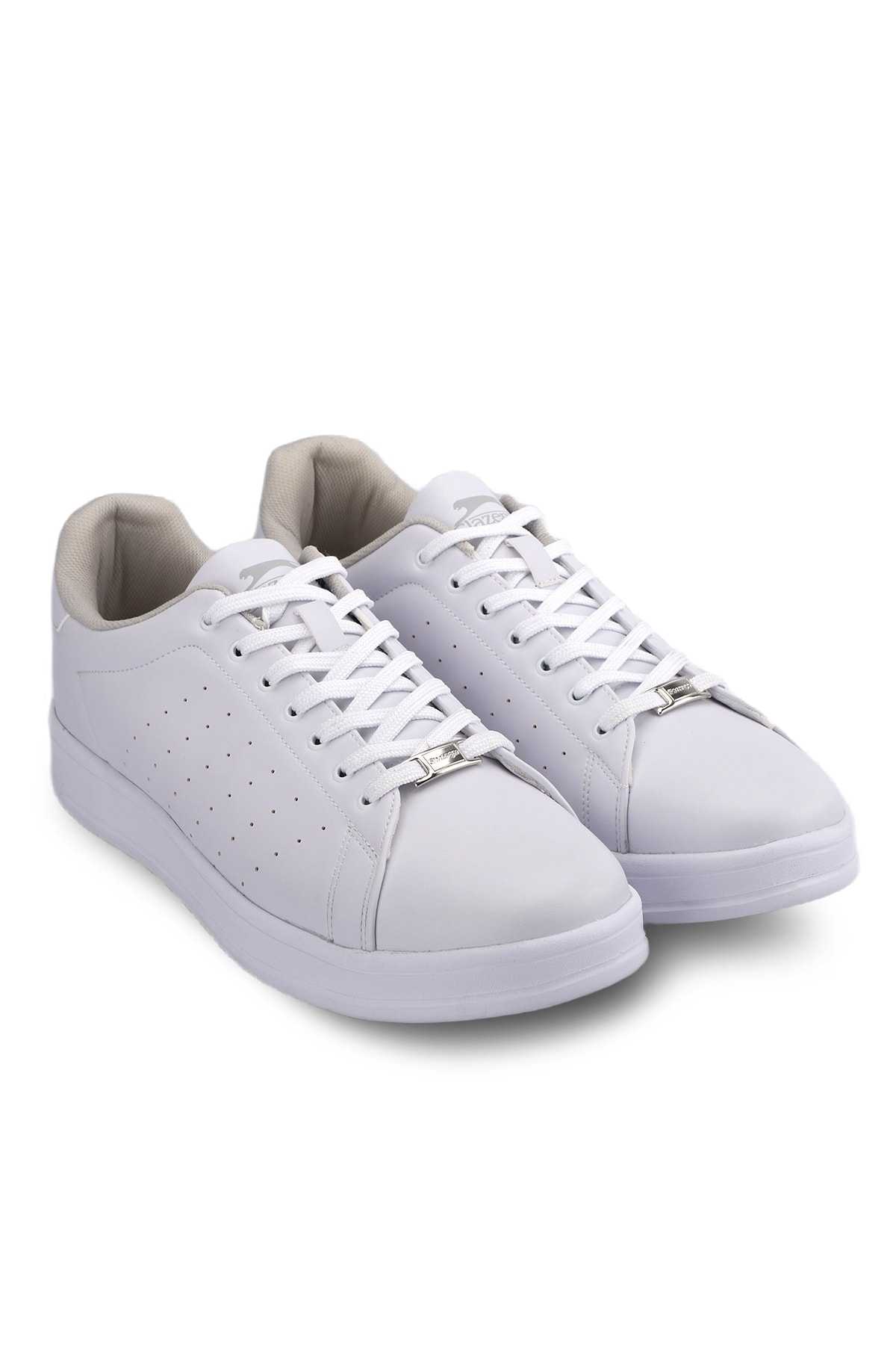 کفش مردانه کتانی سایز بزرگ PIANO I سفید