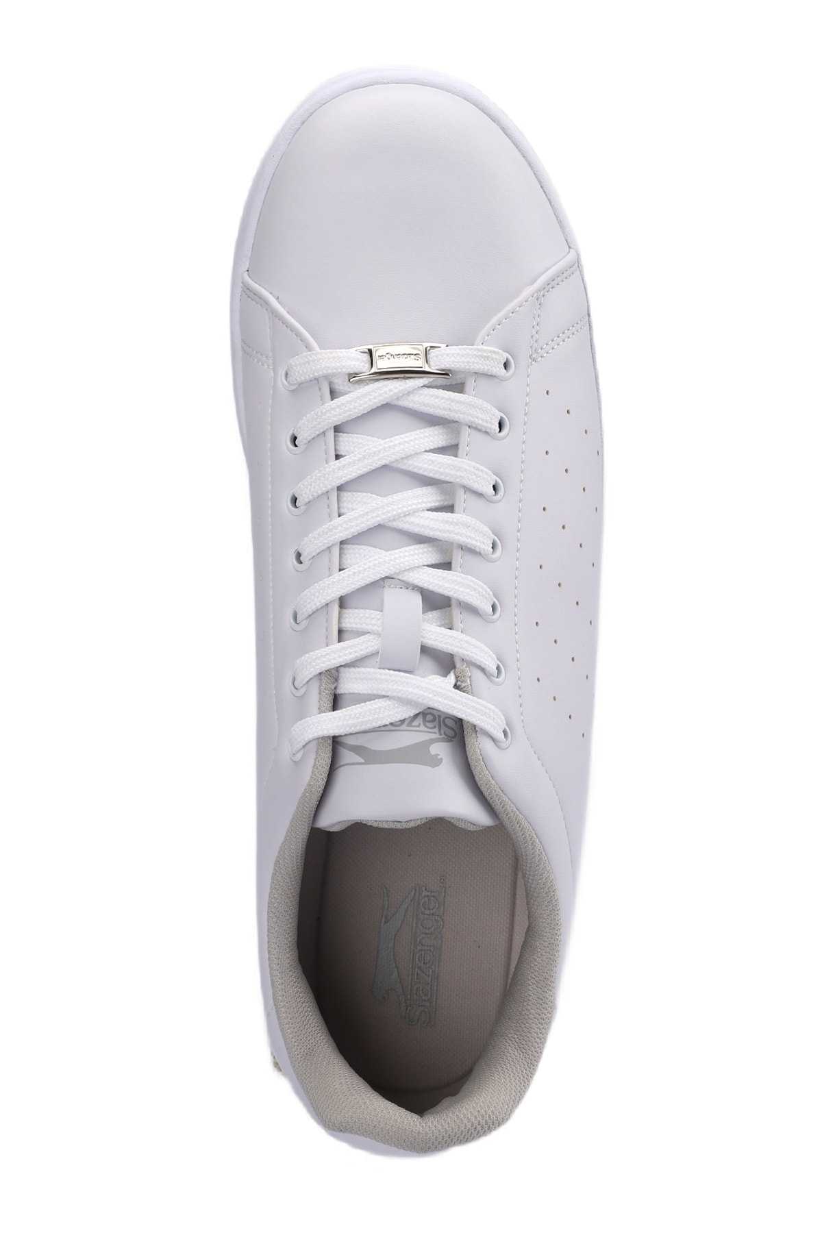 کفش مردانه کتانی سایز بزرگ PIANO I سفید