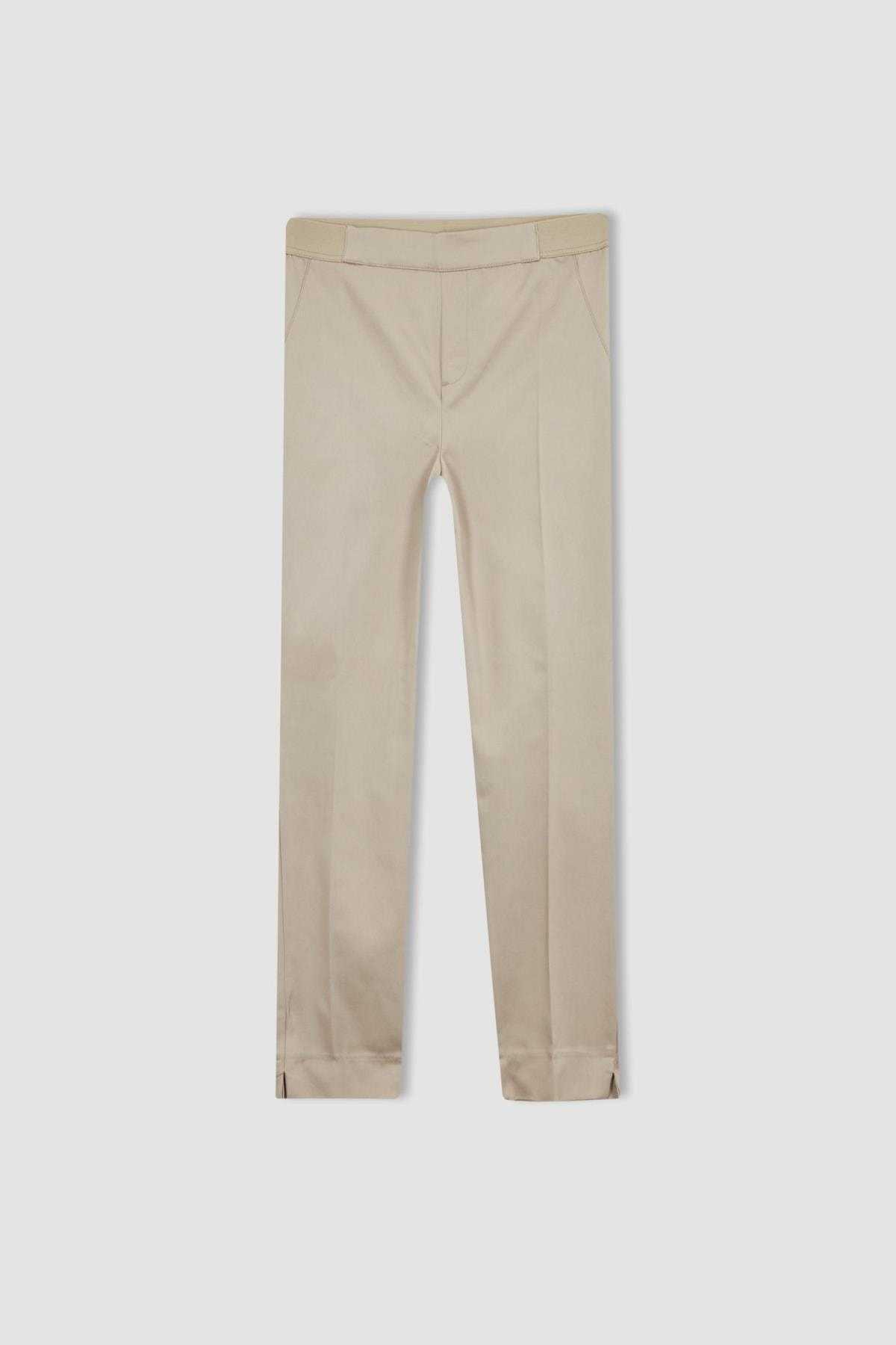 شلوار ساتن پا راست والنتینا