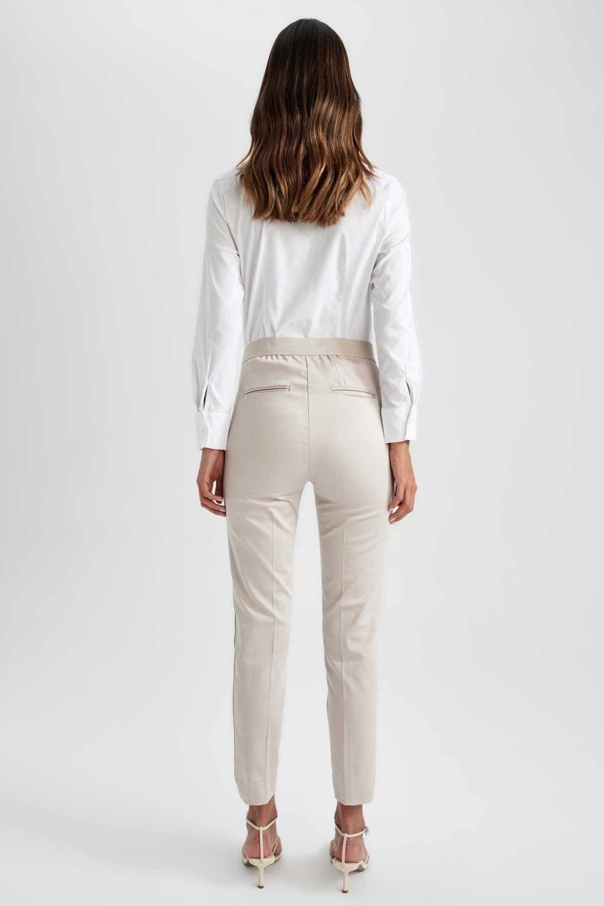 شلوار ساتن پا راست والنتینا