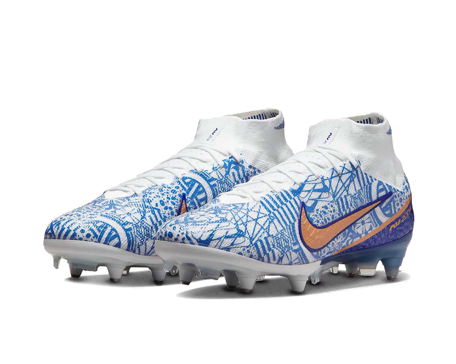 گیره های فوتبال مرطوب / نرم Zm Mercurial 9 Elite CR7 SgPrac