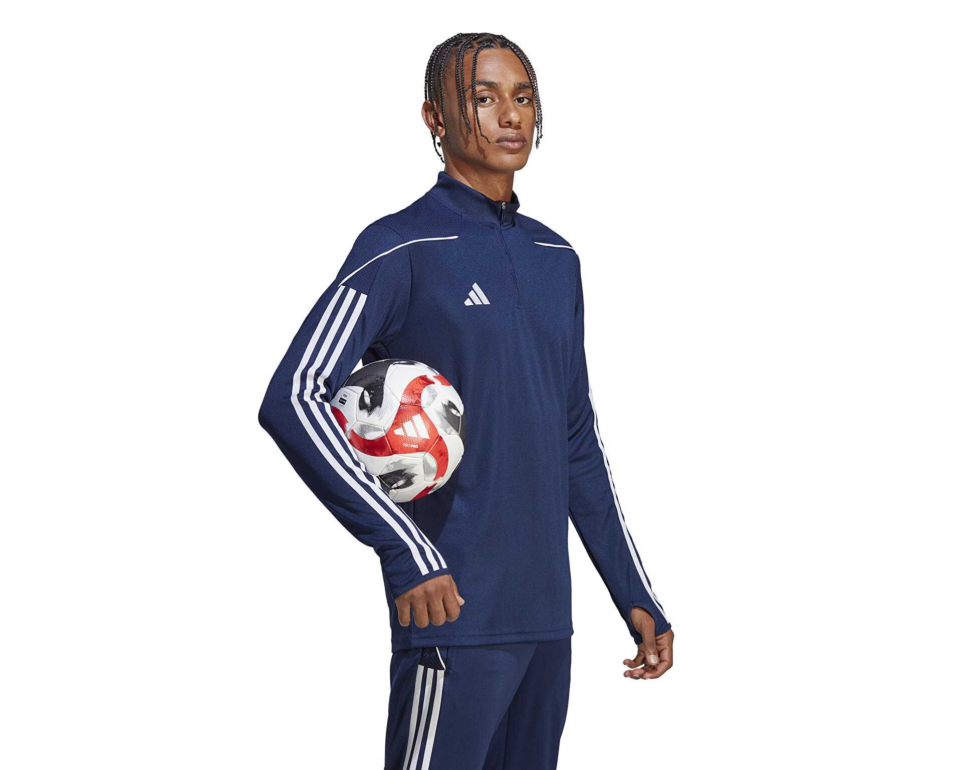 تاپ تمرینی آستین بلند فوتبال Adidas Tiro23 L Tr Top