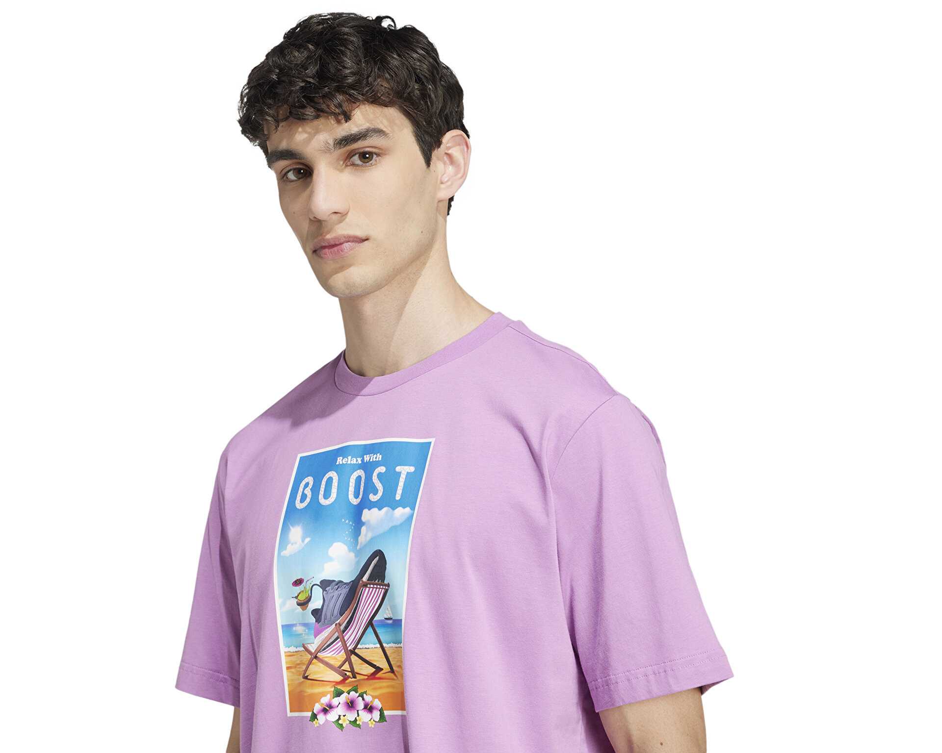 تیشرت روزانه Adidas M Boost G T