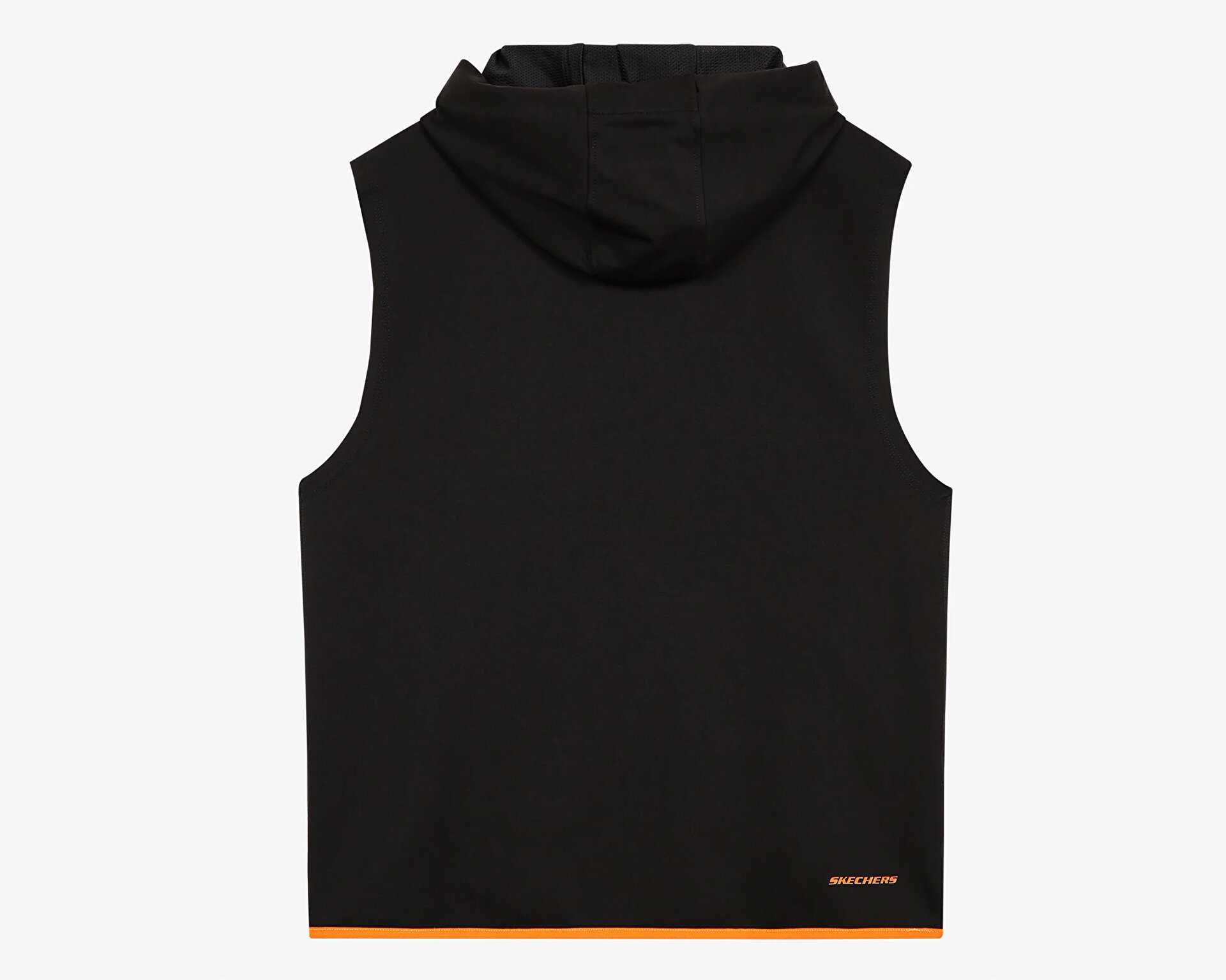 سویشرت بدون آستین روزانه M Lw Fleece Two Yarn Mesh Detailed Sleeveless Hoodie Sweatsh
