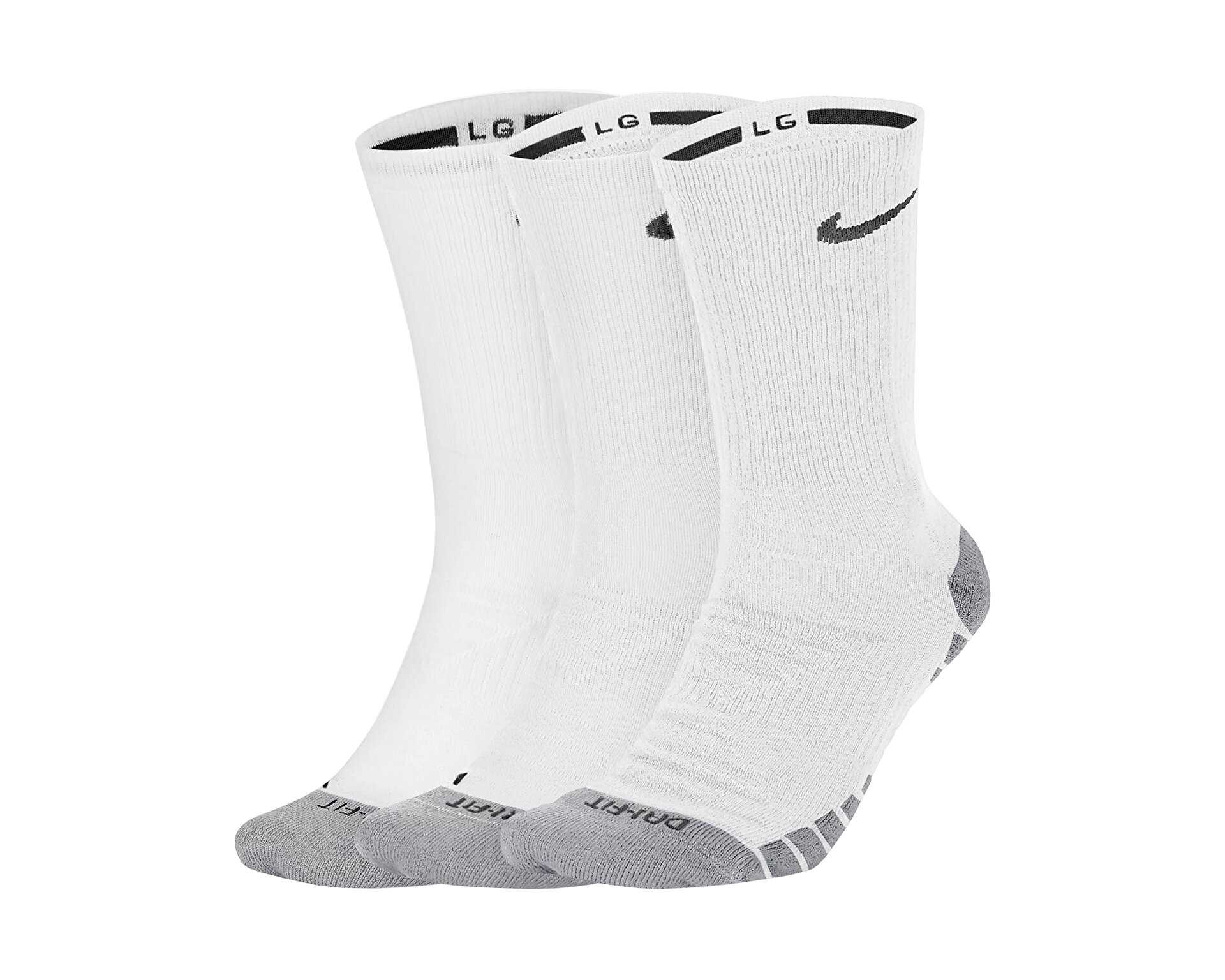 جوراب U Nk Dry Cush Crew 3Pr