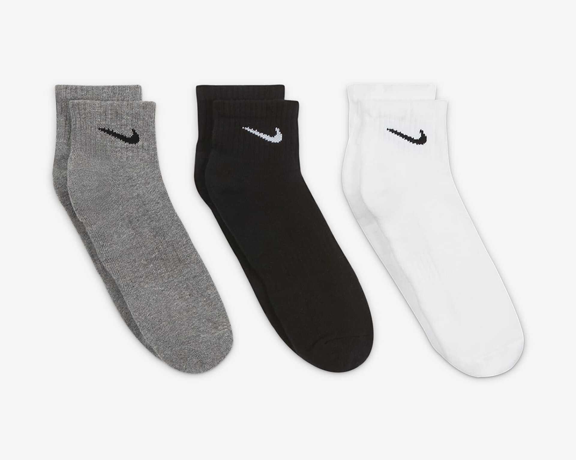 جوراب U Nk Everyday Cush Ankle 3Pr