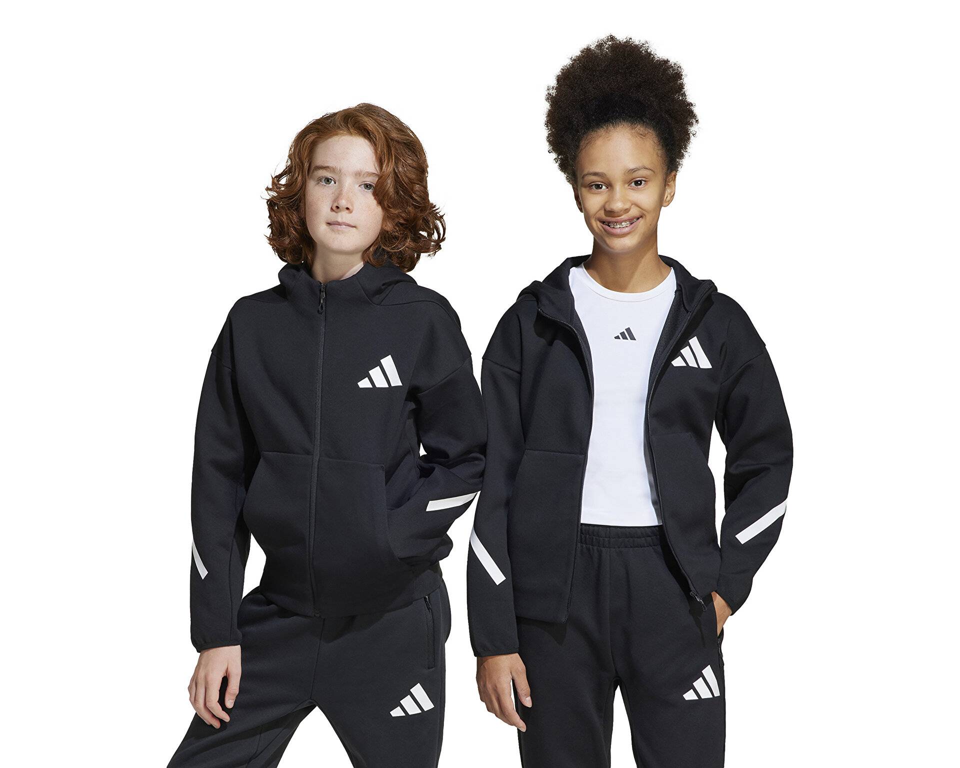 کاپشن راحتی بچه گانه Adidas J Z.N.E.Fz