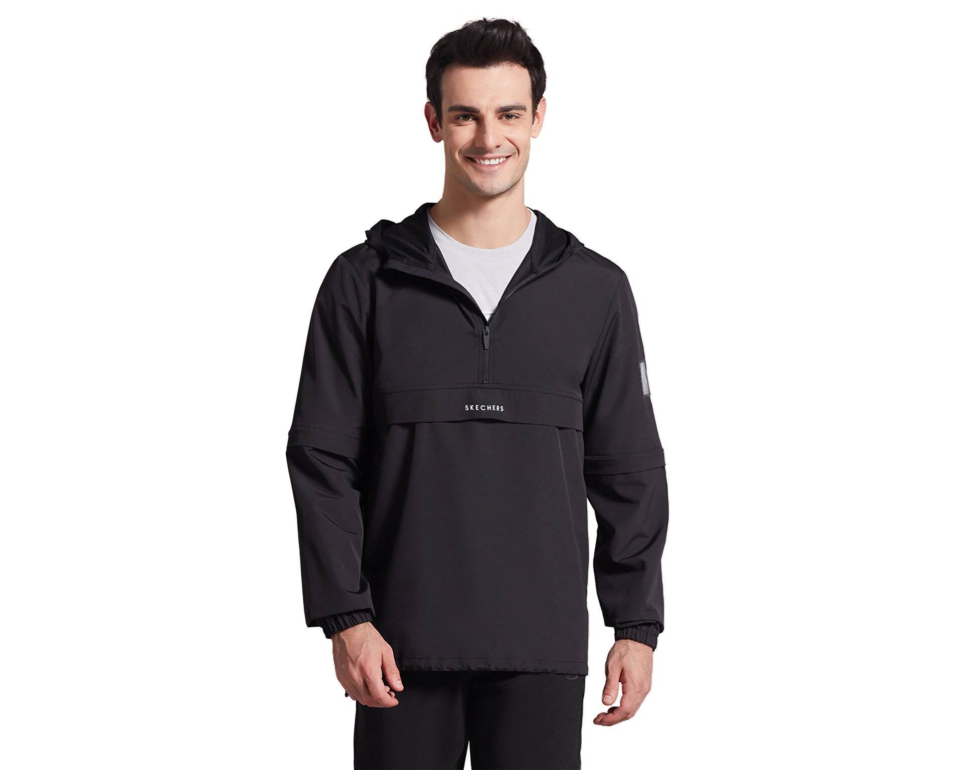 سویشرت های معمولی M Micro Collection Smart Detailed Half Zip Jacket