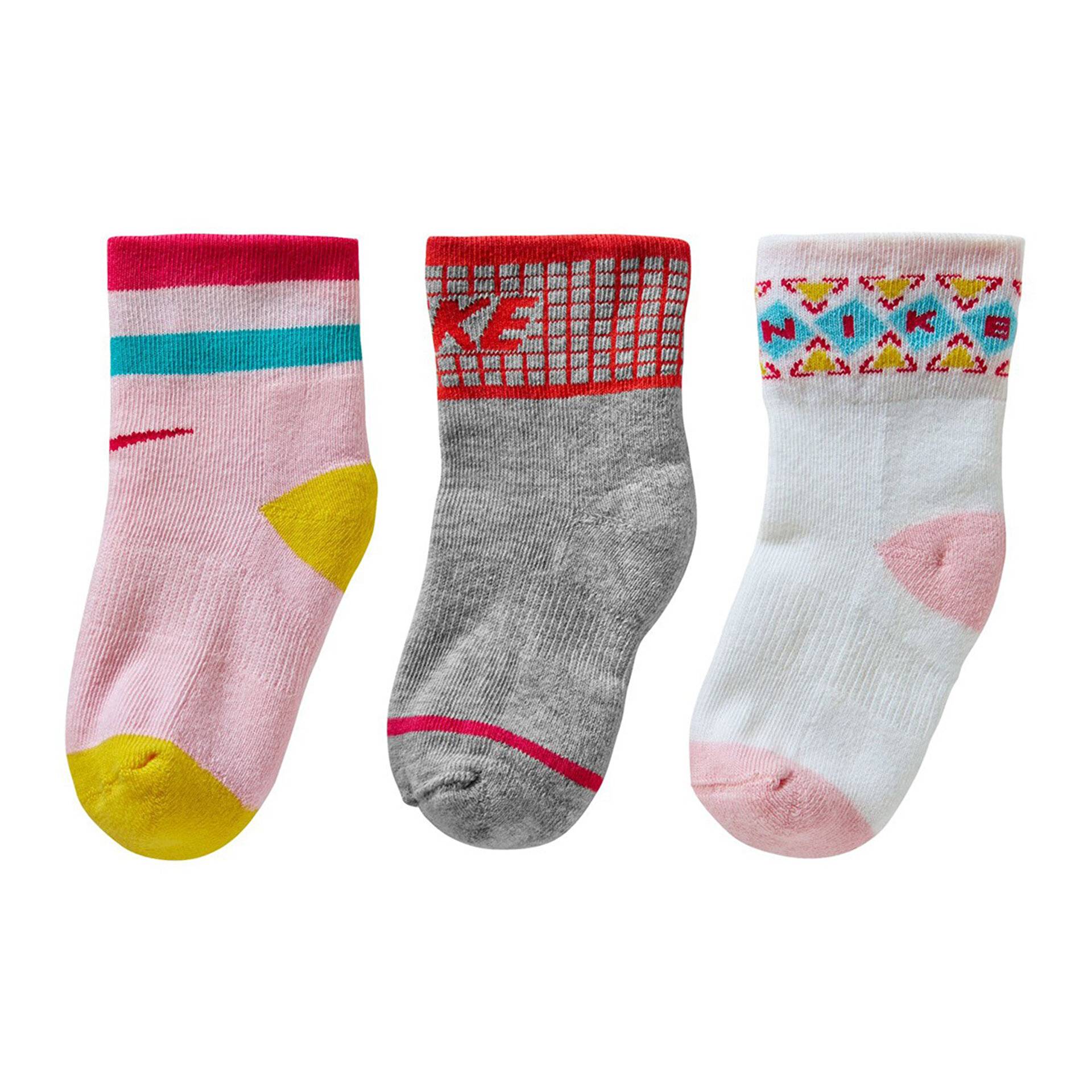 جوراب بچه گانه (3 جفت) 3Ppk Infant Bootıe Gıftpack B