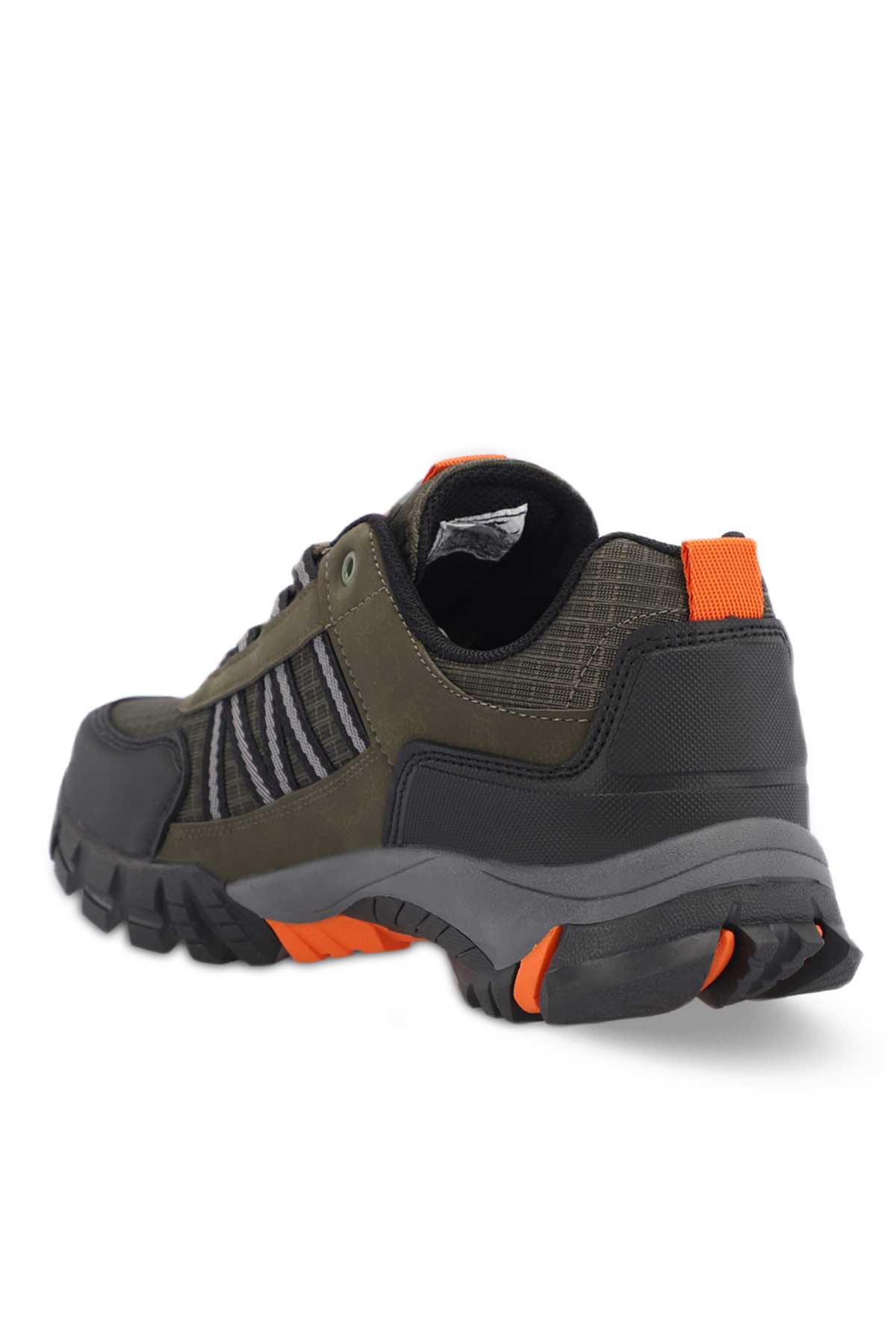 بوت مردانه ZEZE خاکی / نارنجی