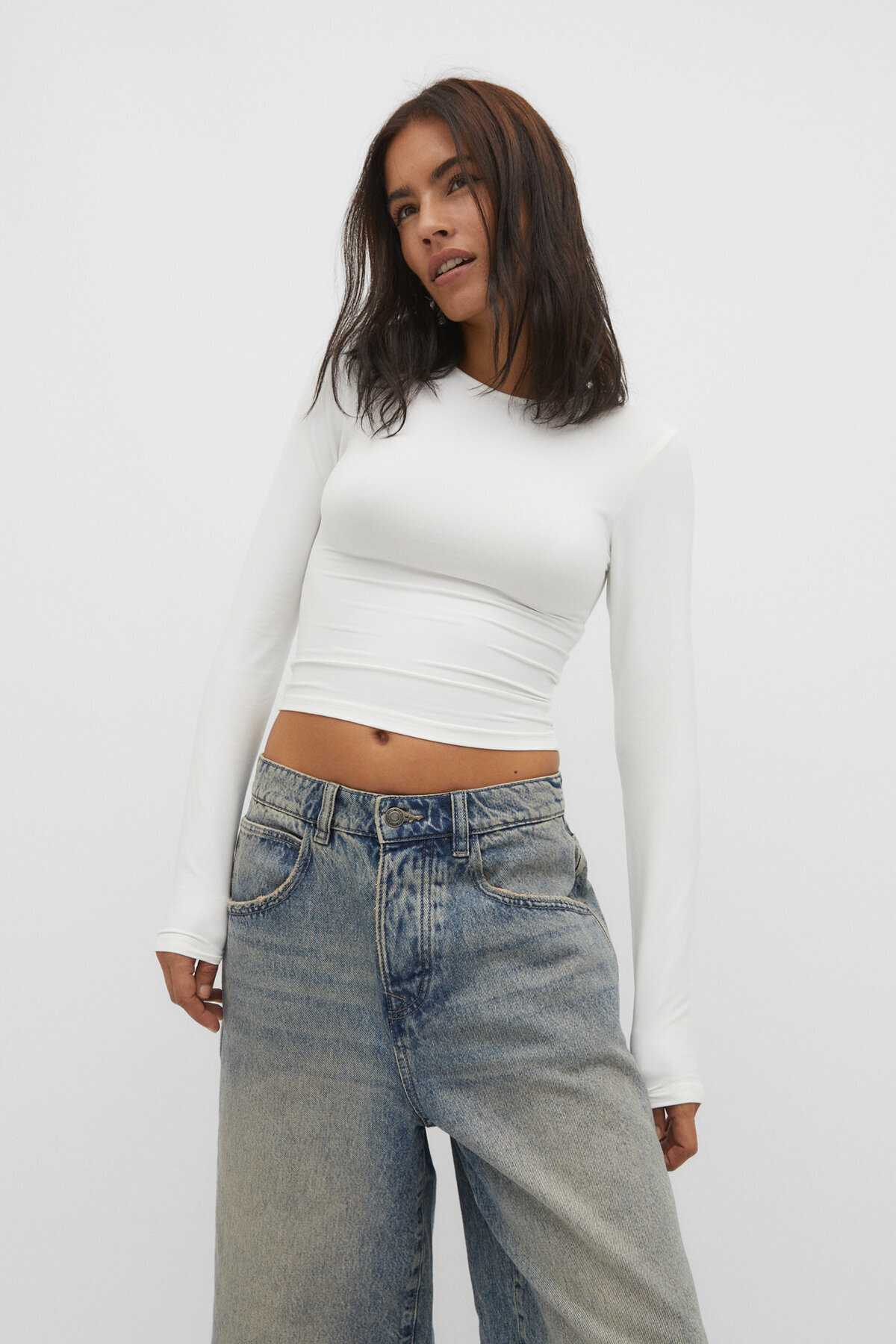 تیشرت پلی آمید آستین بلند