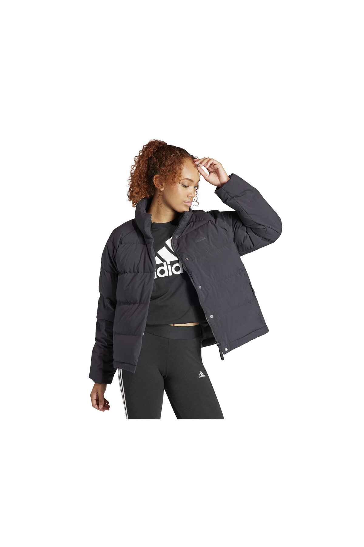 کت کوتاه وگان زنانه Jkt روزانه وگان IJ8235 Claret Red