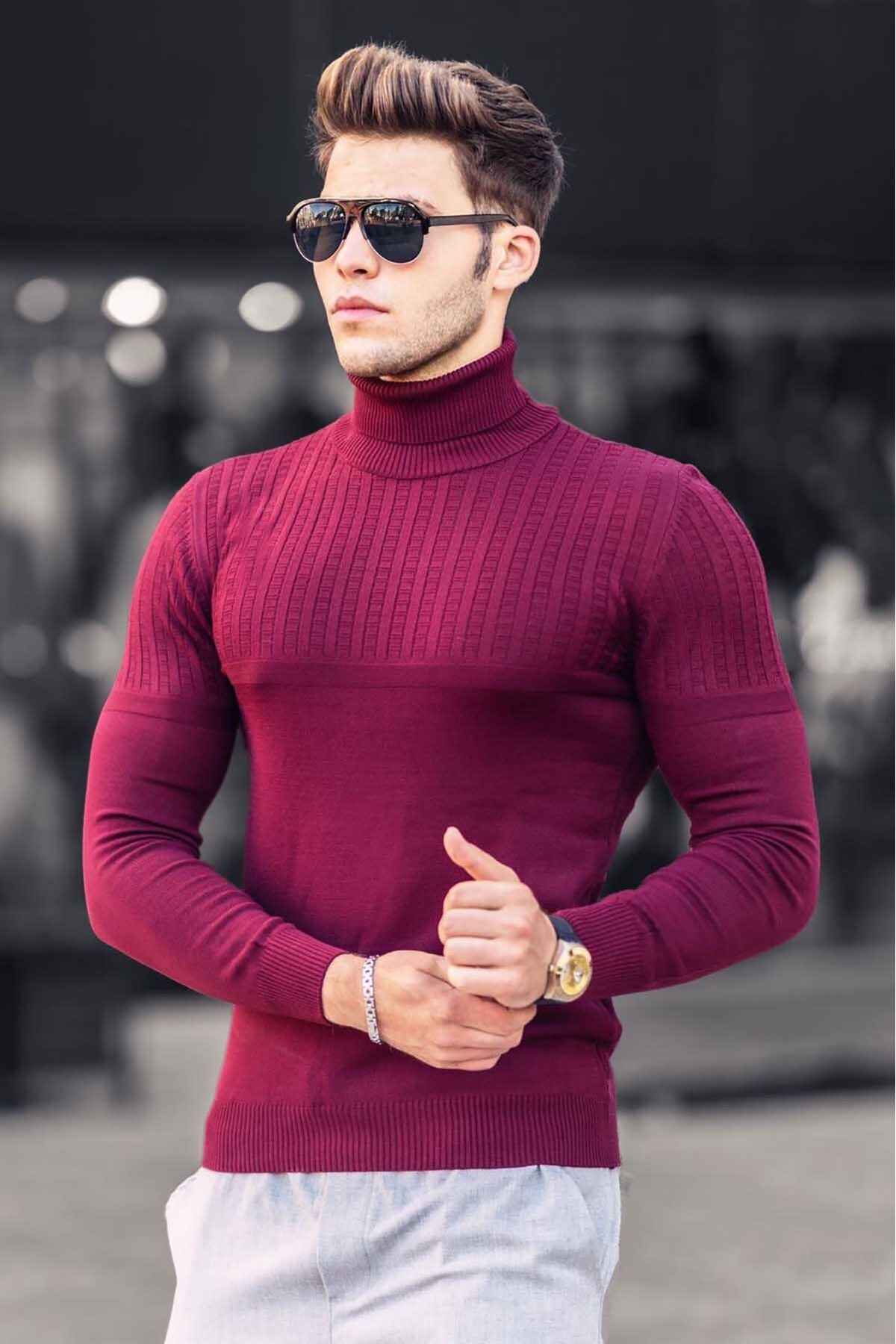 ژاکت یقه اسکی آنتراسیت