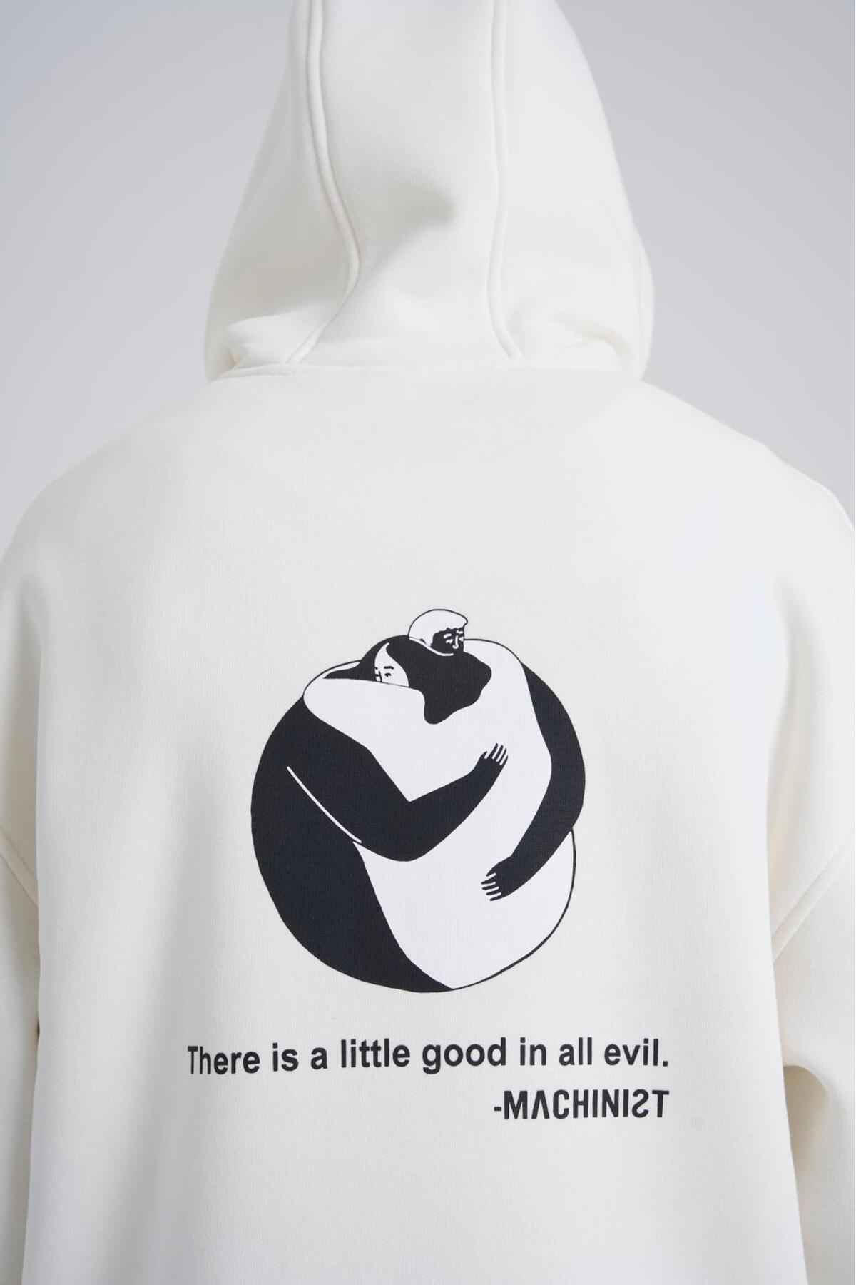 سویشرت مردانه با چاپ خوب و بد اکرو سایز بزرگ