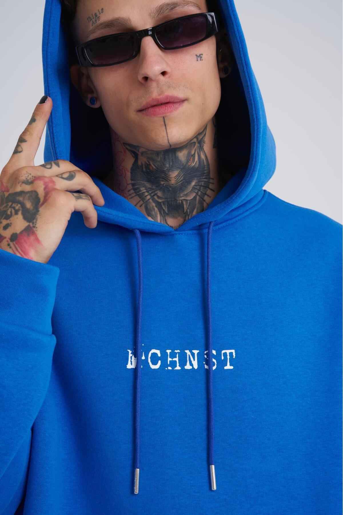 سویشرت مردانه با چاپ خوب و بد اکرو سایز بزرگ