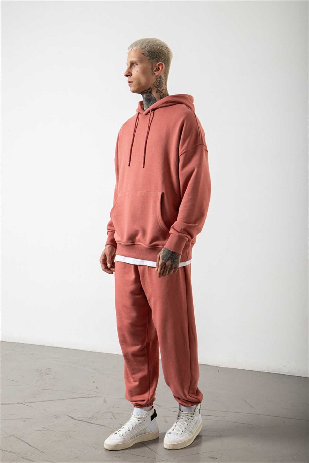 سویشرت مردانه ساده و غیر راشد داستی رز