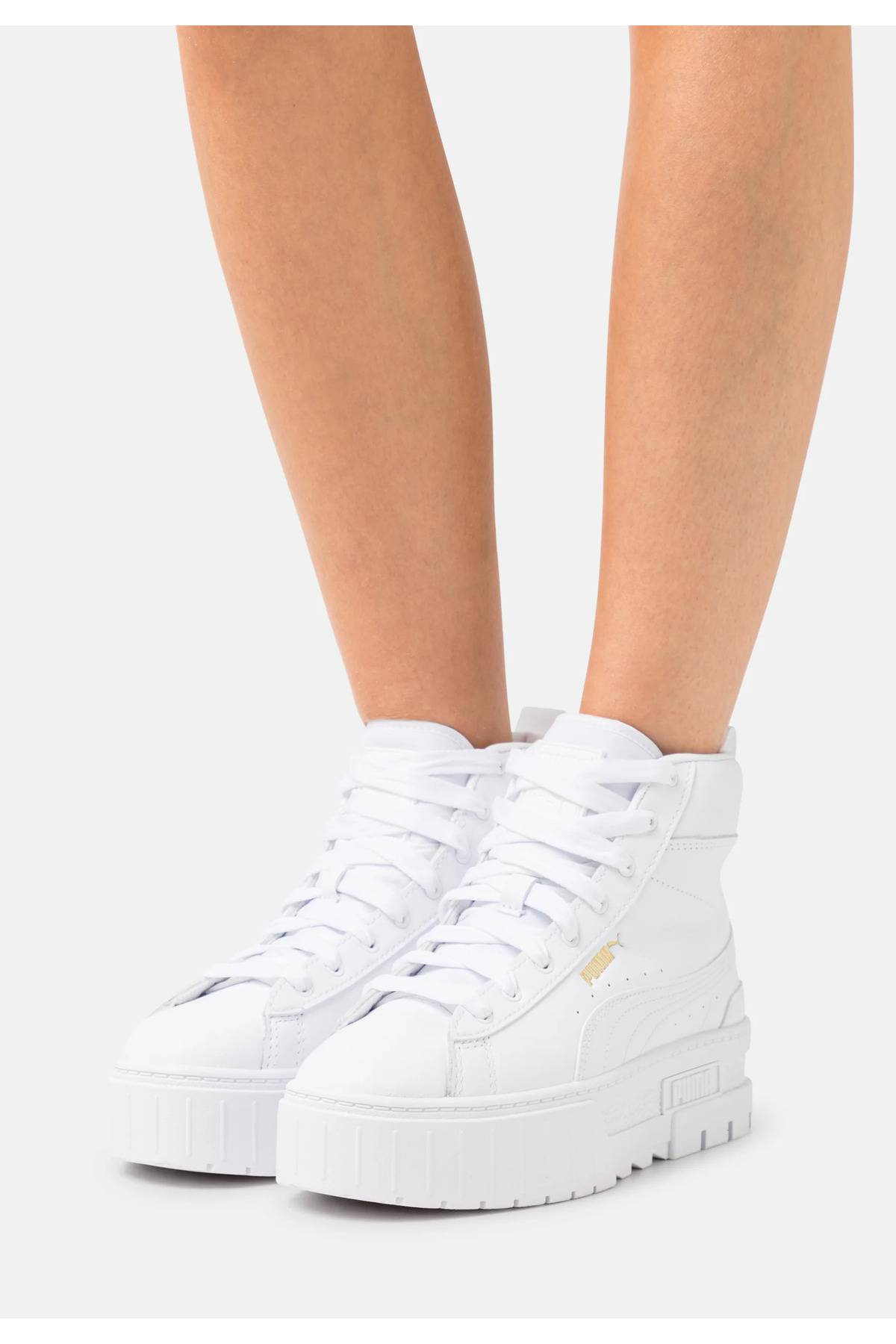 کفش اسپرت سفید زنانه Mayze Mid