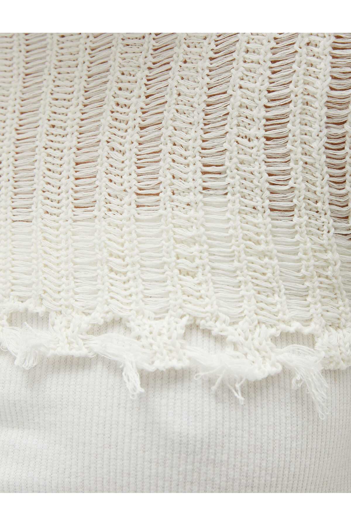 ژاکت آستین بلند یقه گرد