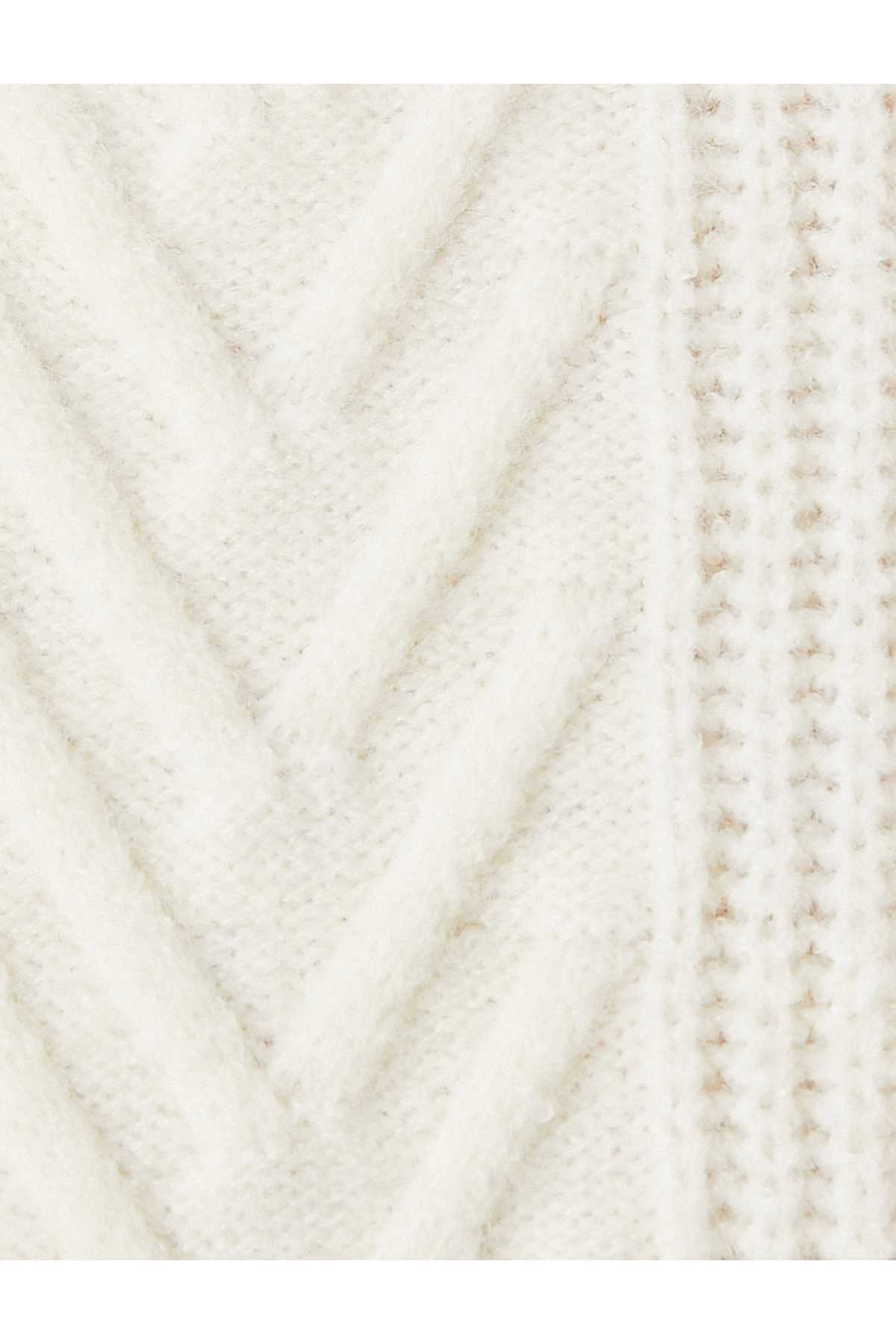 ژاکت بافتنی یقه آستین بلند بافتنی