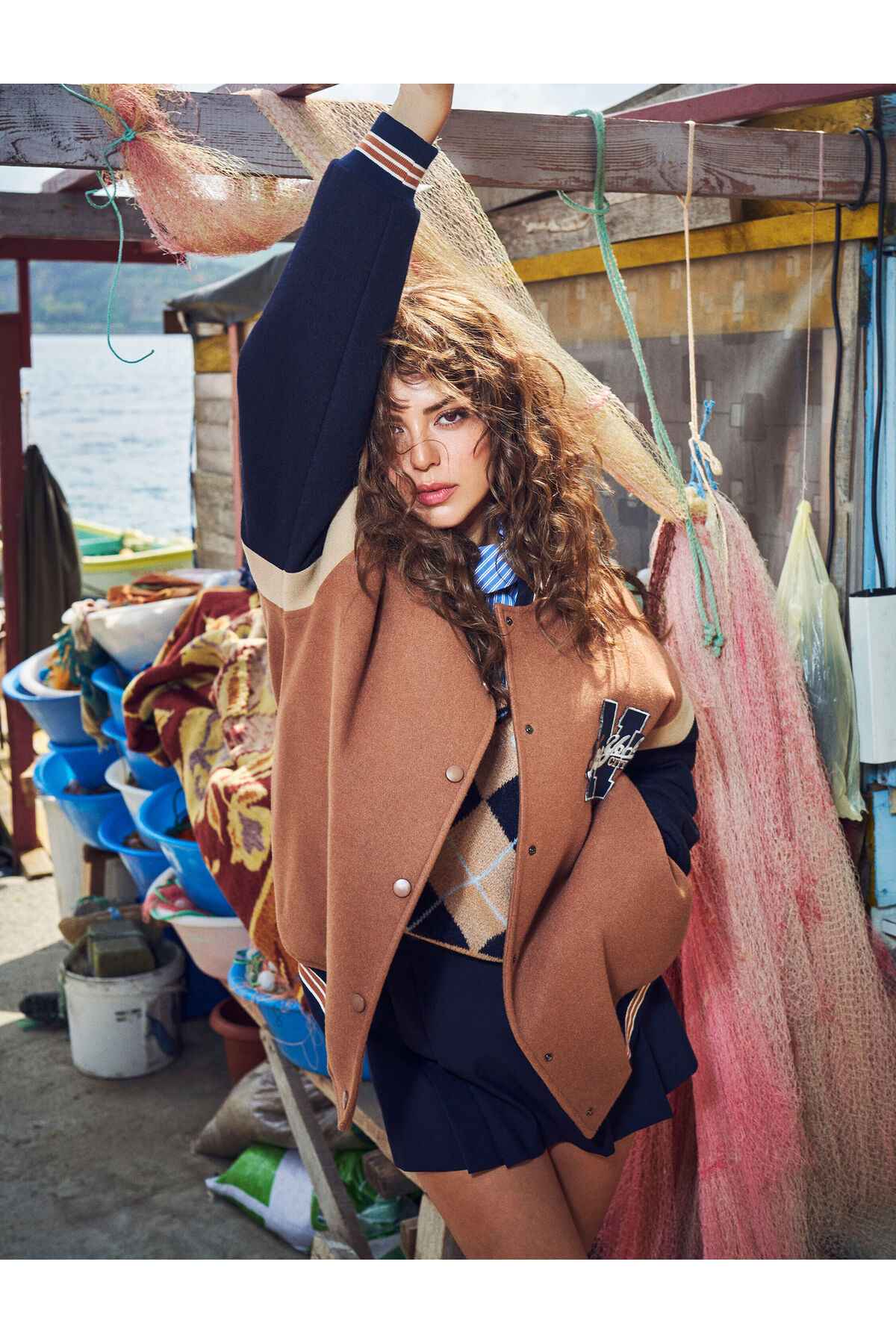 مانتو زنانه مو شتری