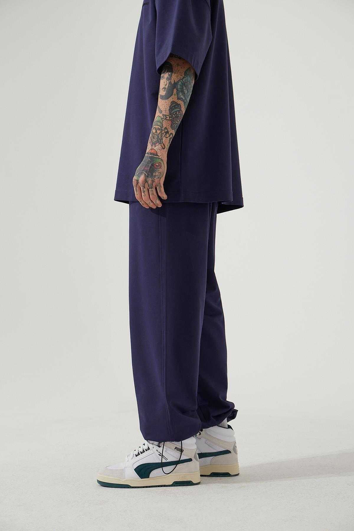 شلوار ورزشی گشاد یاسی گشاد مردانه