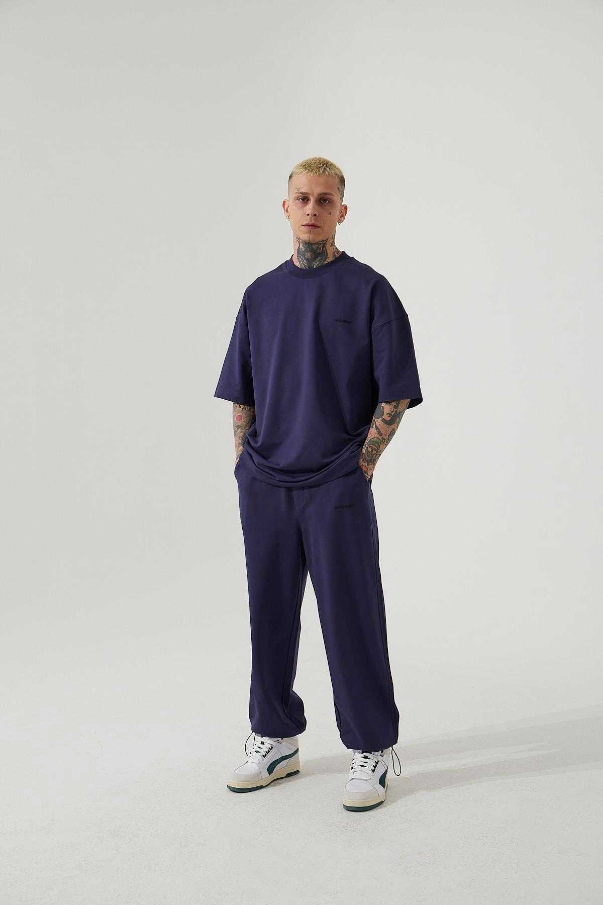 شلوار ورزشی گشاد یاسی گشاد مردانه