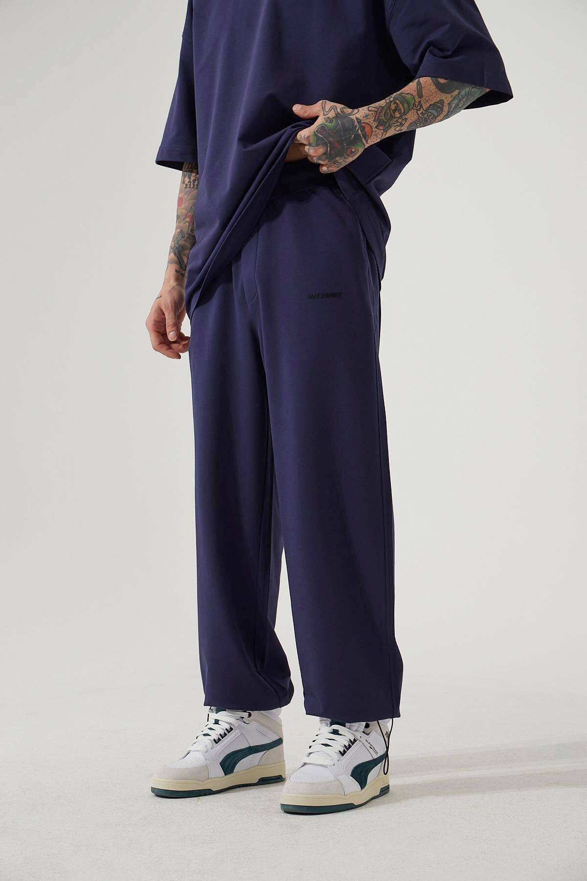 شلوار ورزشی گشاد یاسی گشاد مردانه