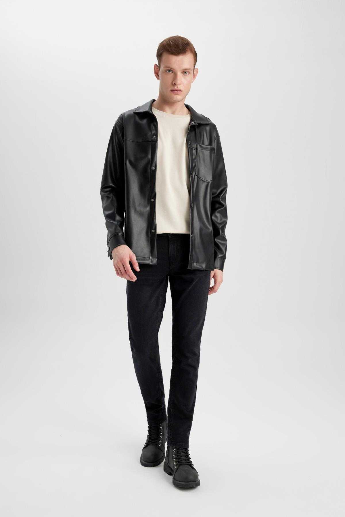 شلوار جین ساق باریک معمولی کارلو اسکینی فیت