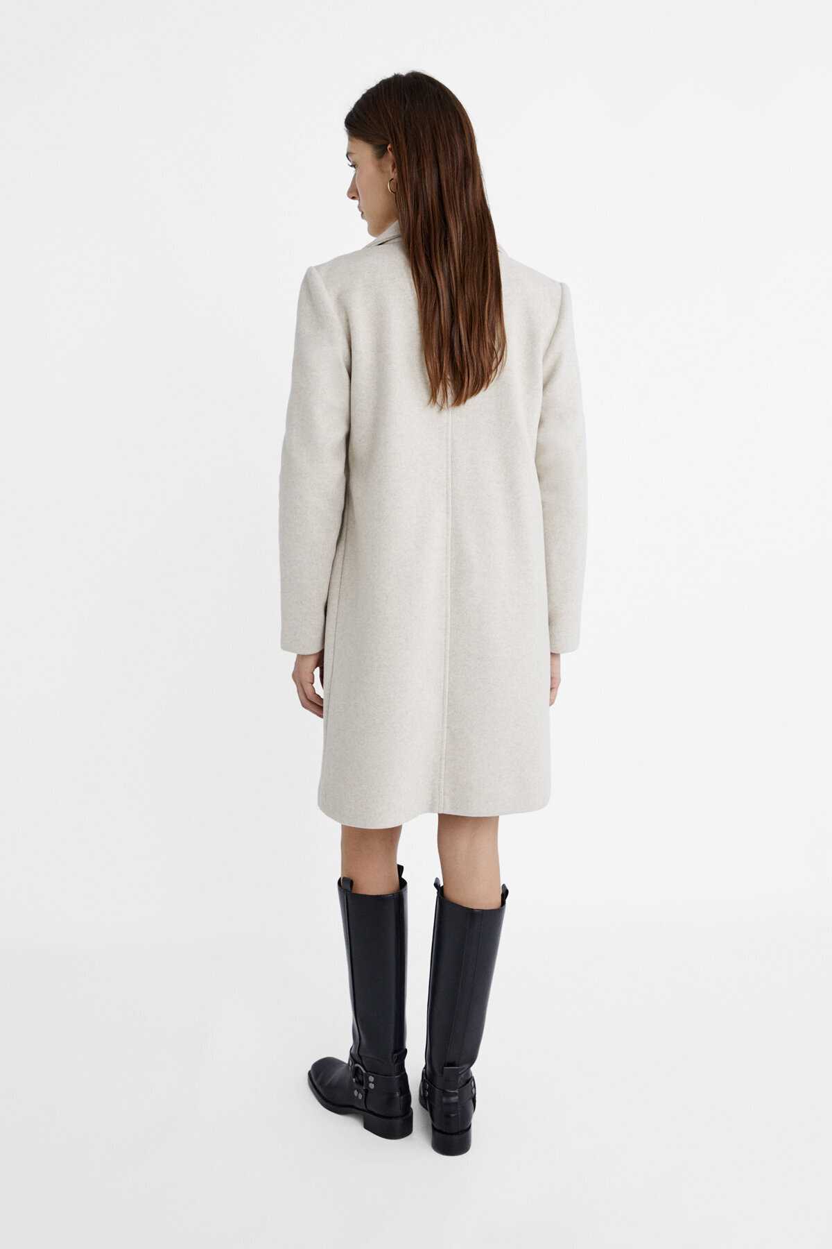 کت تک دکمه بافت نرم