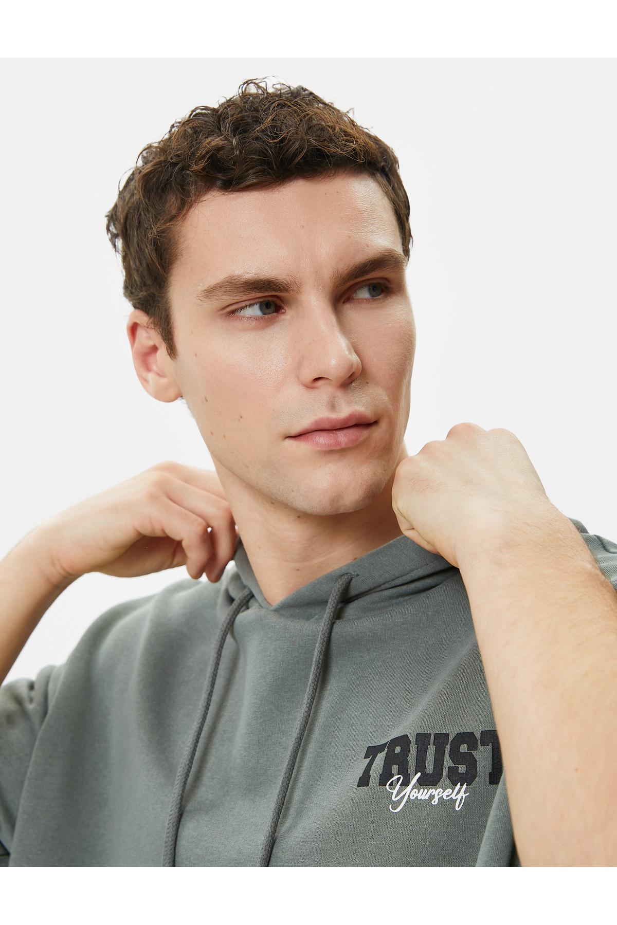 چاپ شعار آستین کوتاه هودی اسپرت