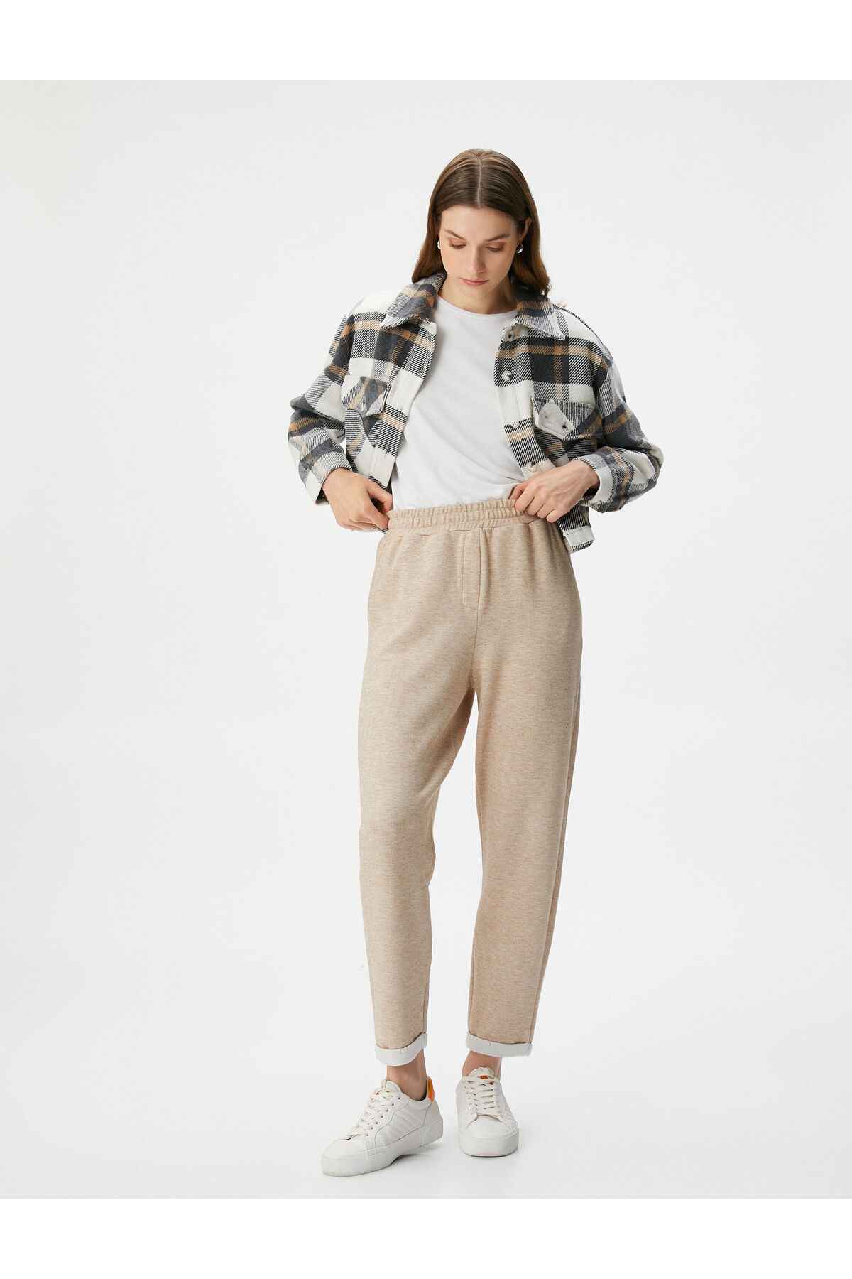 جیب کمر الاستیک شلوار Jogger با جزئیات