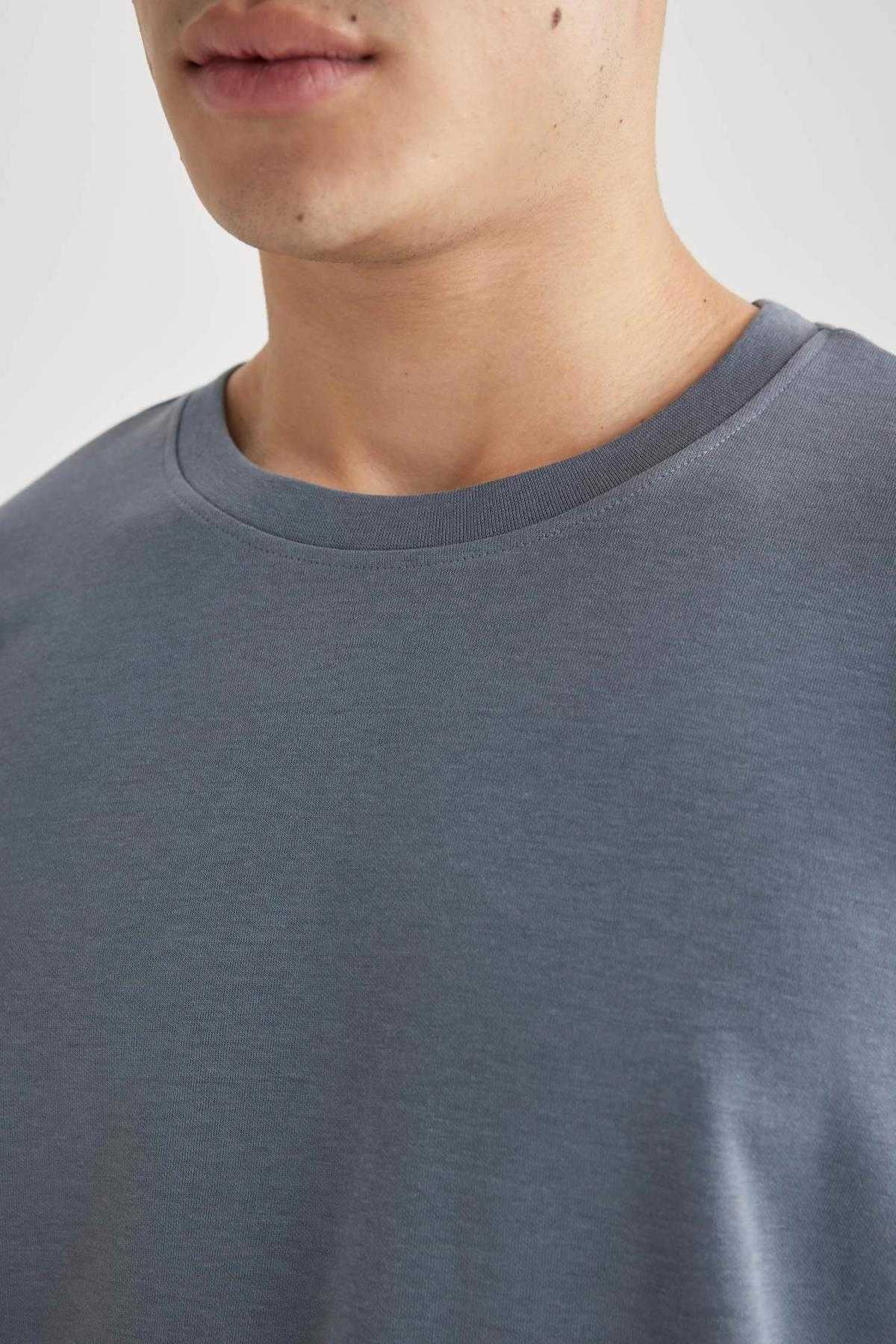 تیشرت یقه ای با سایز بزرگ Fit Crew
