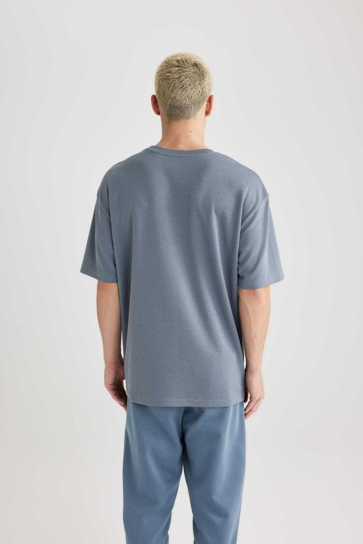 تیشرت یقه ای با سایز بزرگ Fit Crew