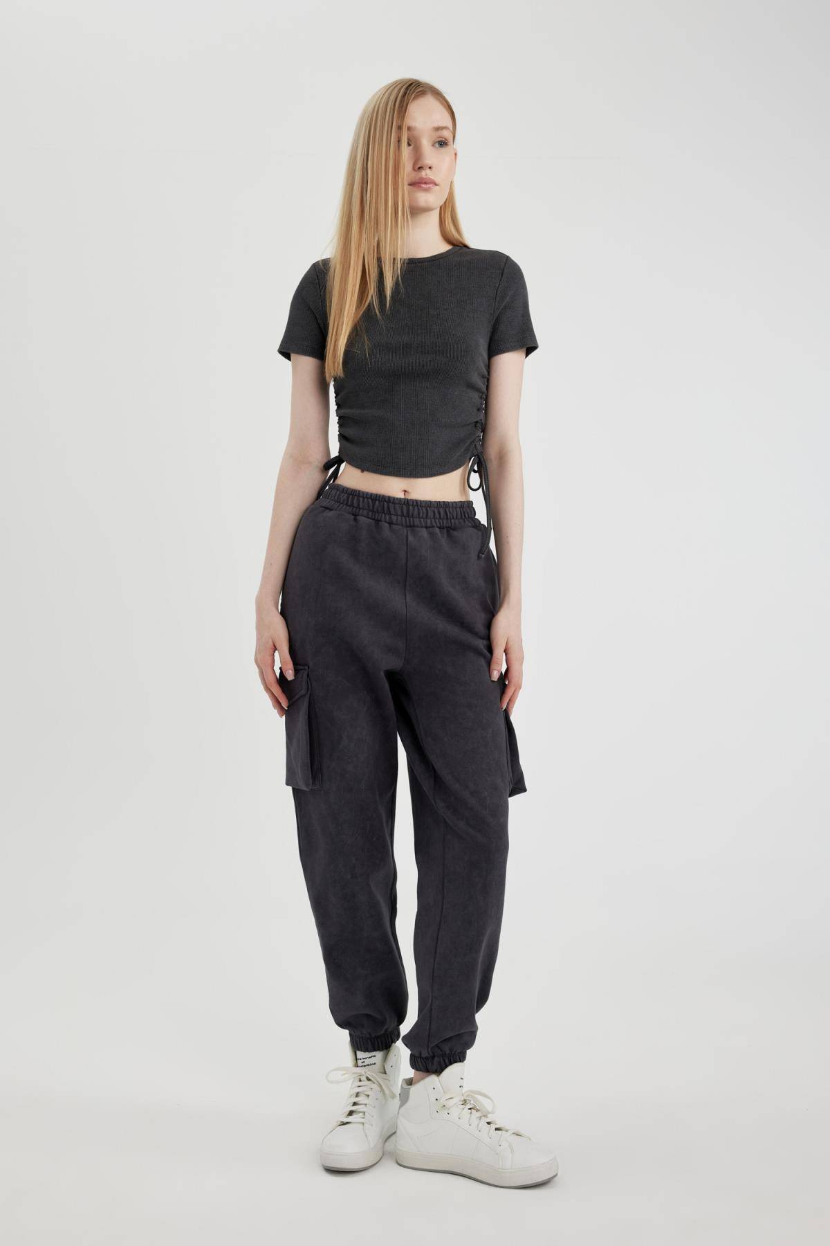 شلوار پارچه ای ضخیم جوگر