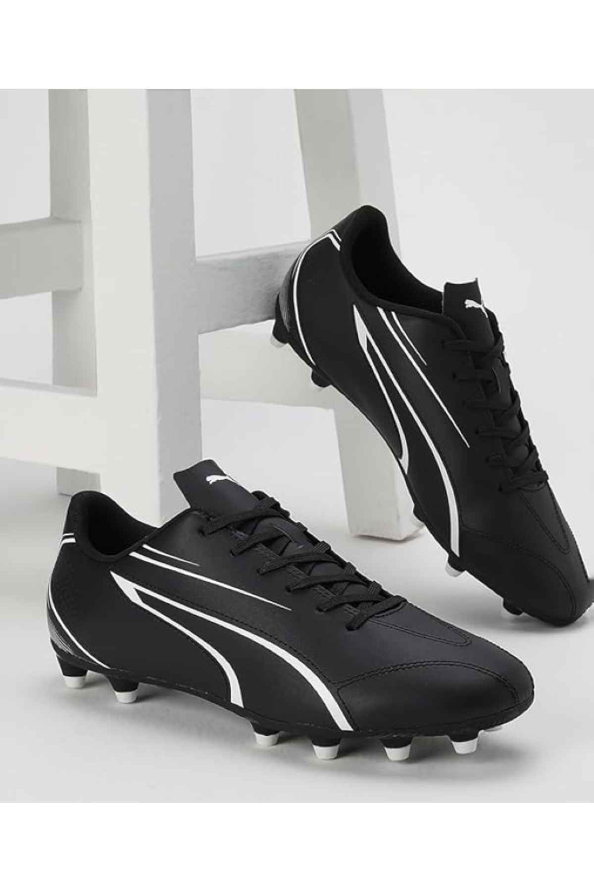 FUTURE PLAY FG/AG - کفش های میدانی مشکی Astroturf