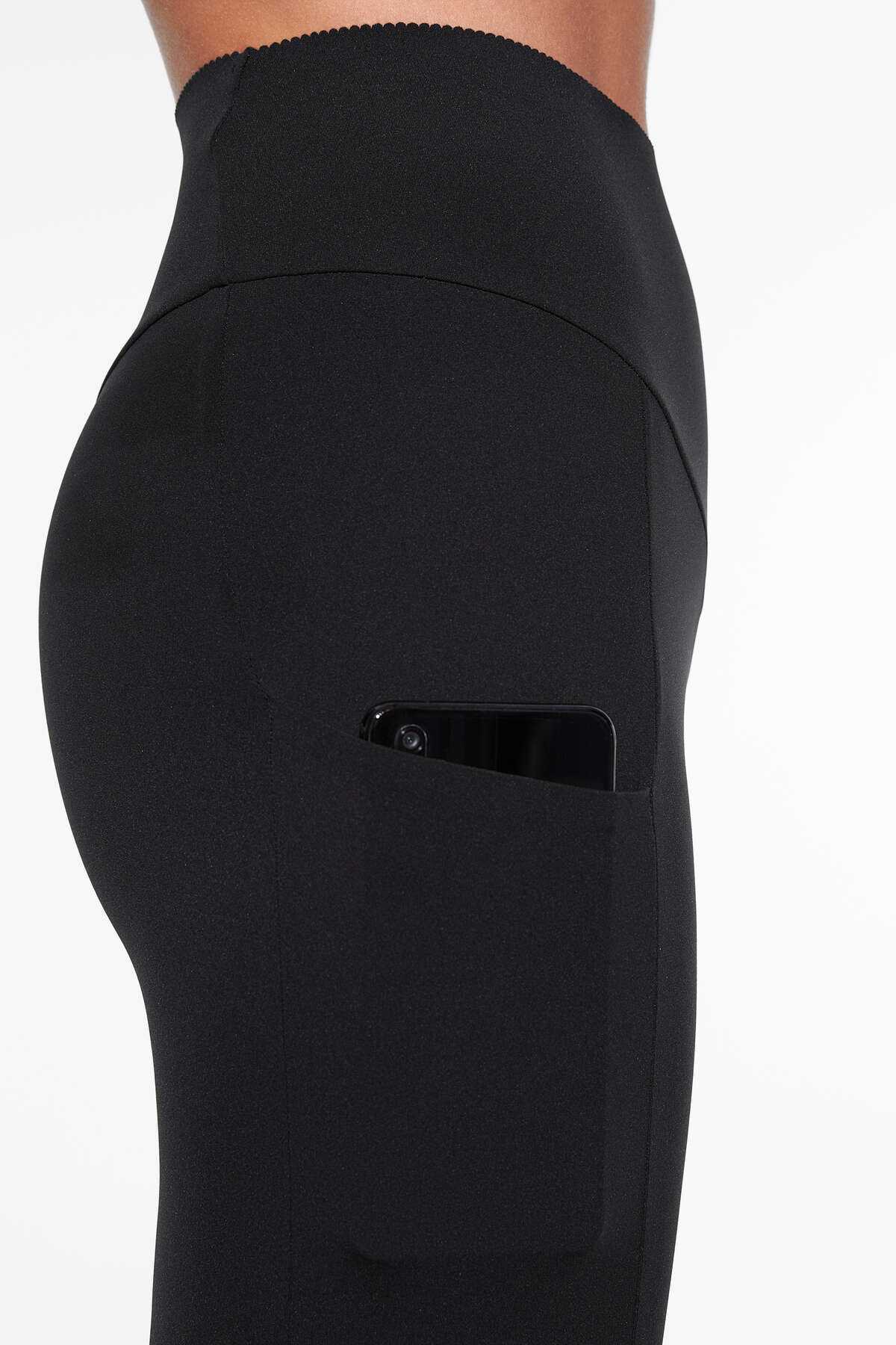 جوراب شلواری پایه جیبی فشاری 65 سانتی متری تا مچ پا