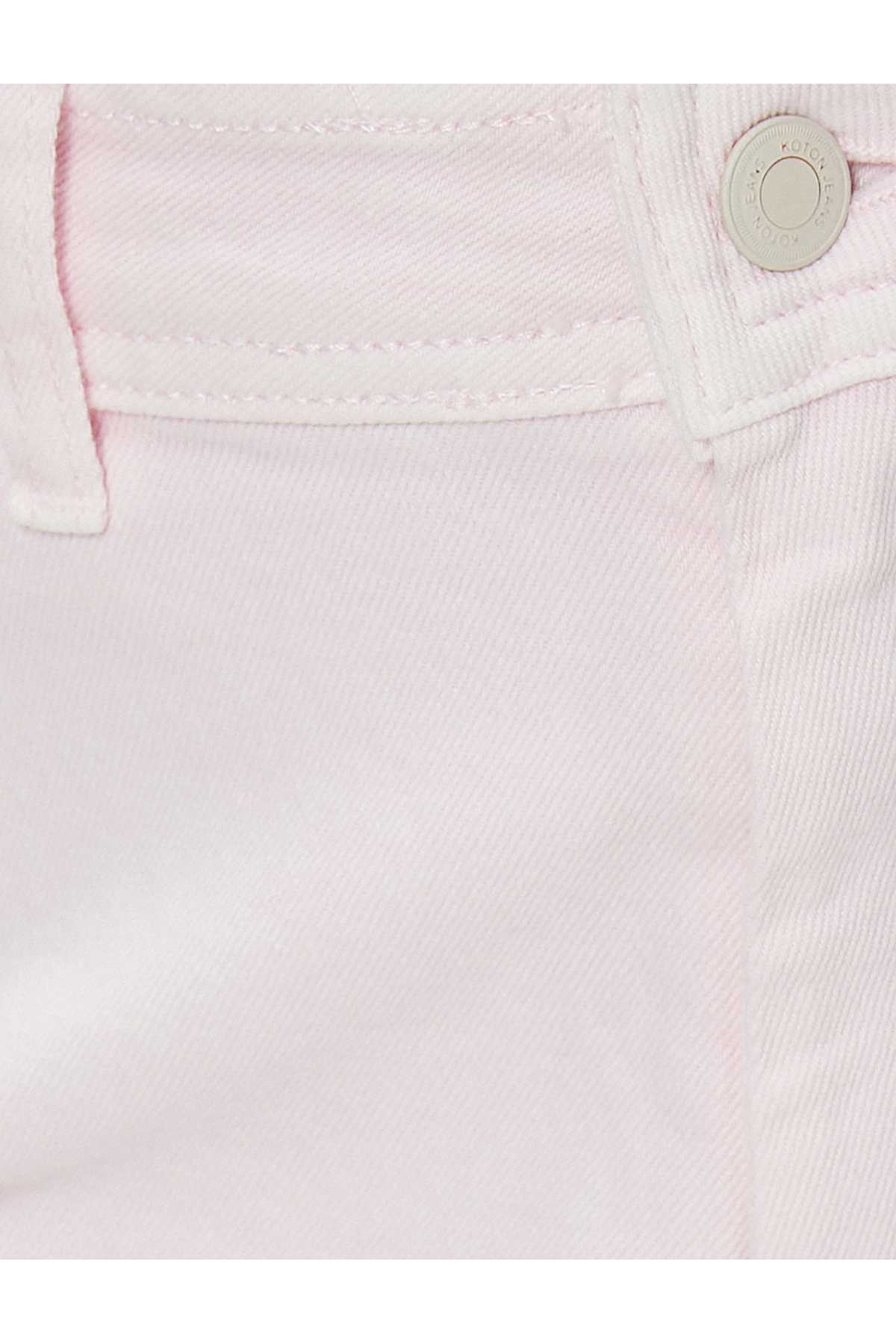 شلوار جین پهن بریده کمر بلند - جین ساندرا