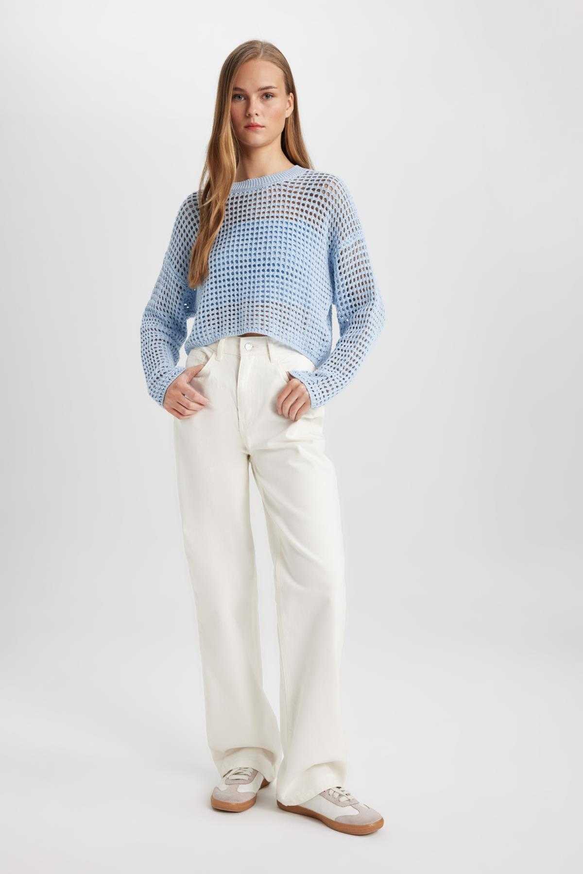 ژاکت یقه ای با تناسب معمولی