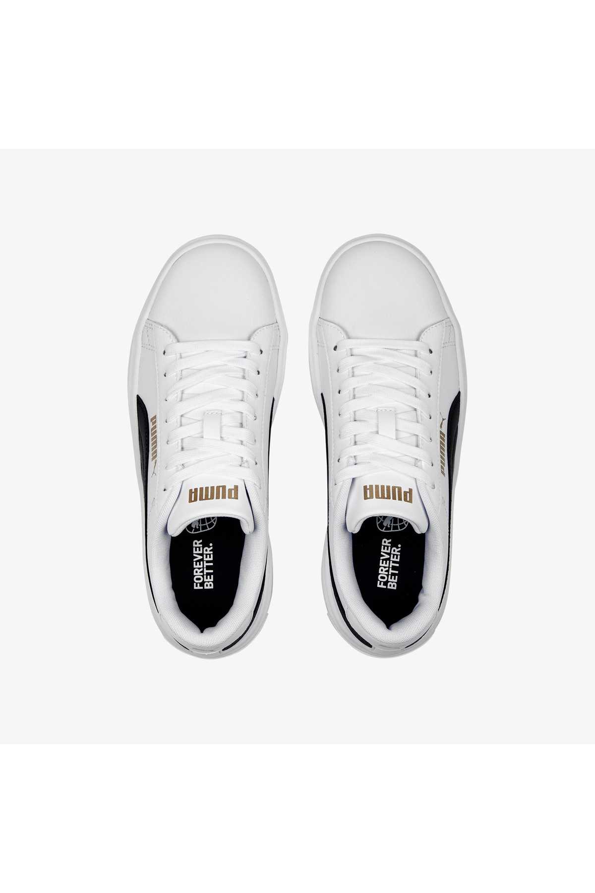 کفش اسپرت زنانه سفید روزانه Smash Platform V3